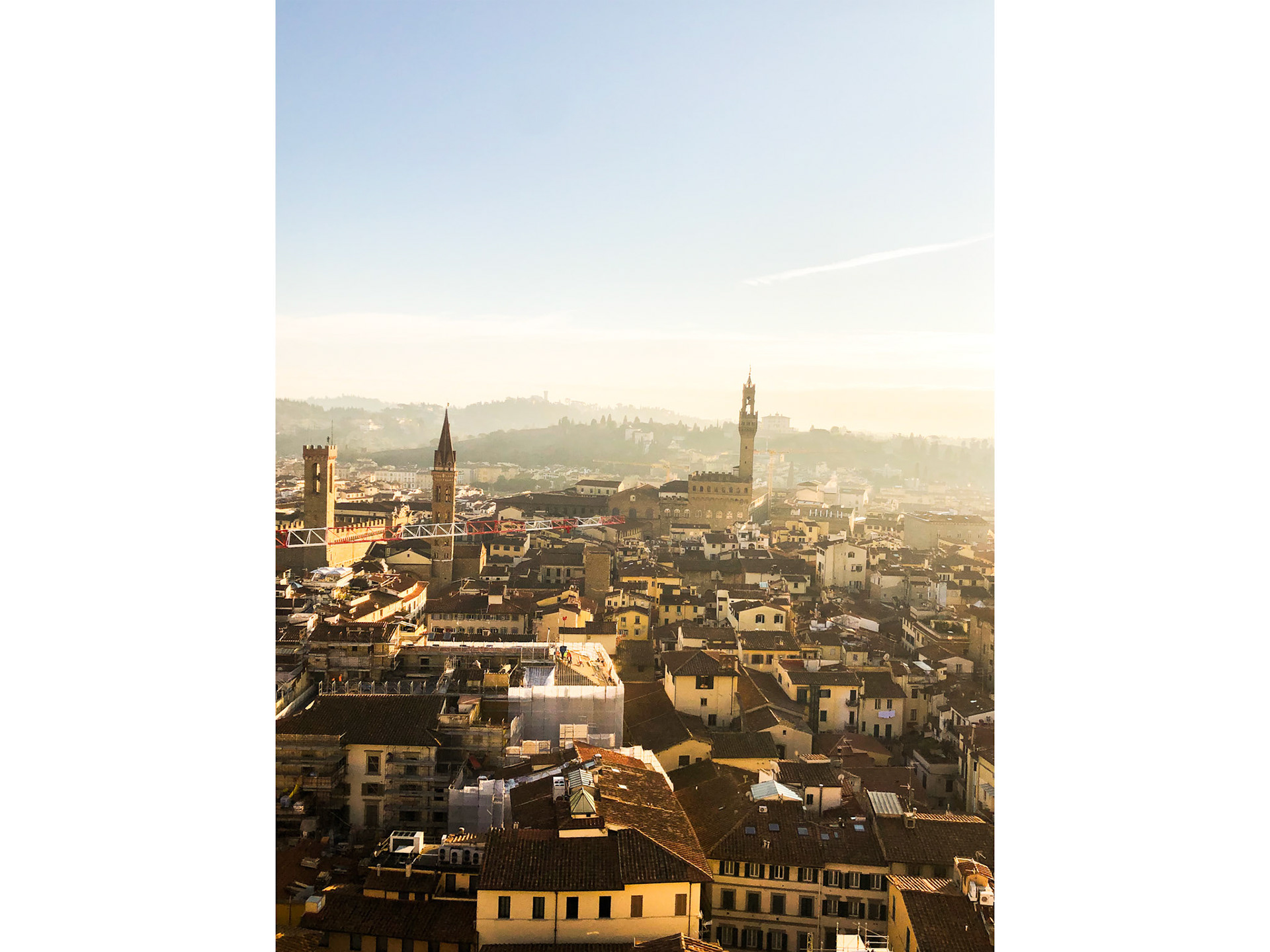 Desde arriba del Duomo. Florencia, Italia. (2020). Fotografía propia.