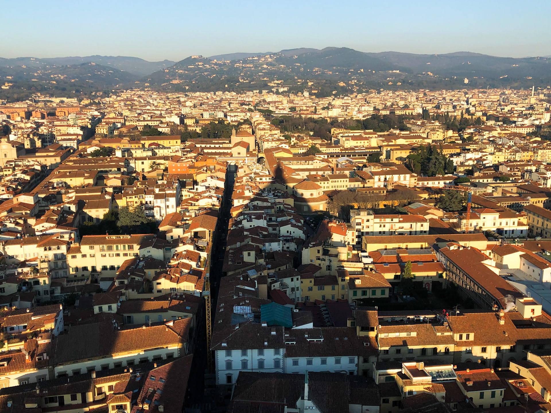 El Duomo sobre la ciudad. Florencia, Italia. (2020). Fotografía propia.