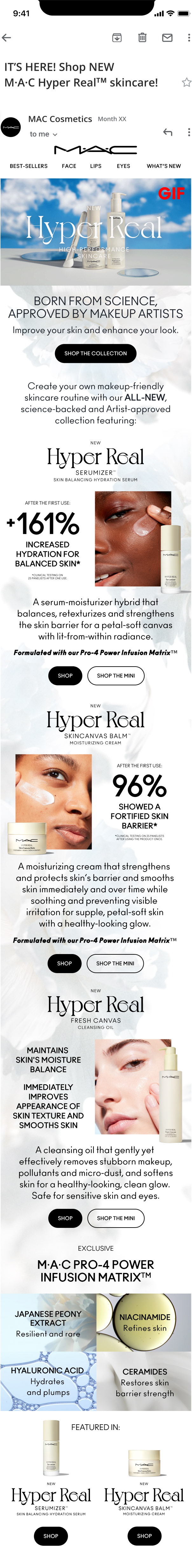 Product messaging