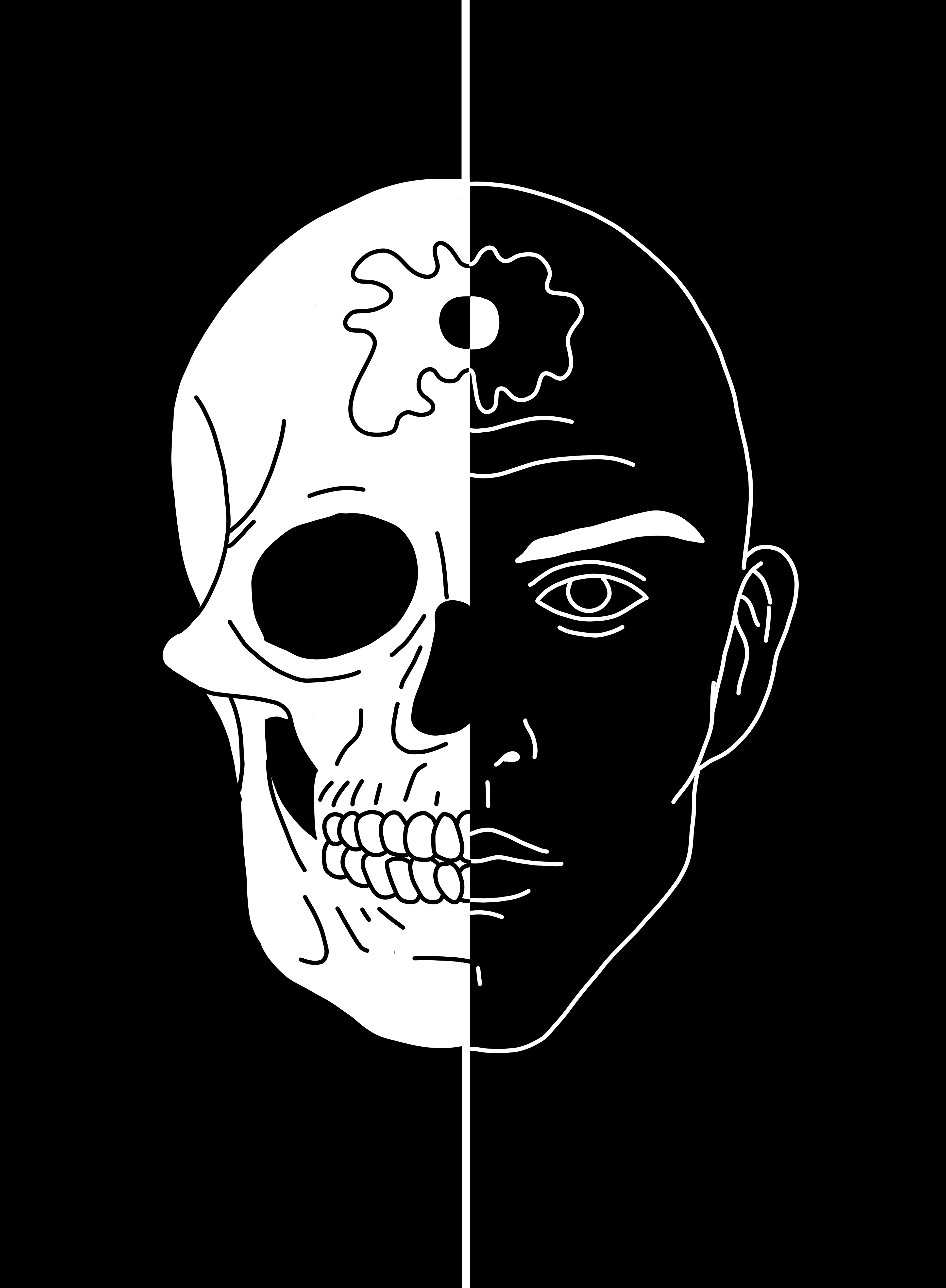Black and White