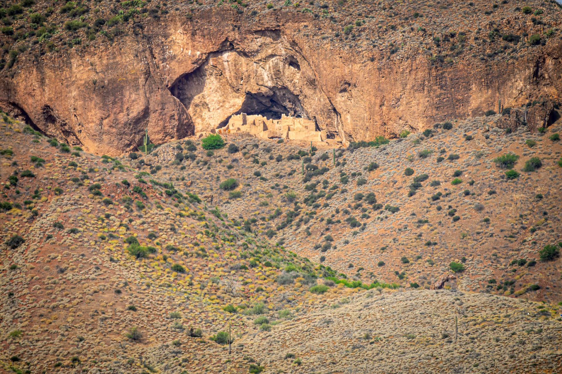 This is the lower dwellings.