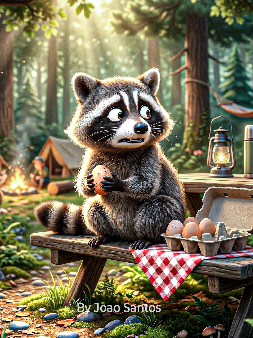 Raccoon - Children Book