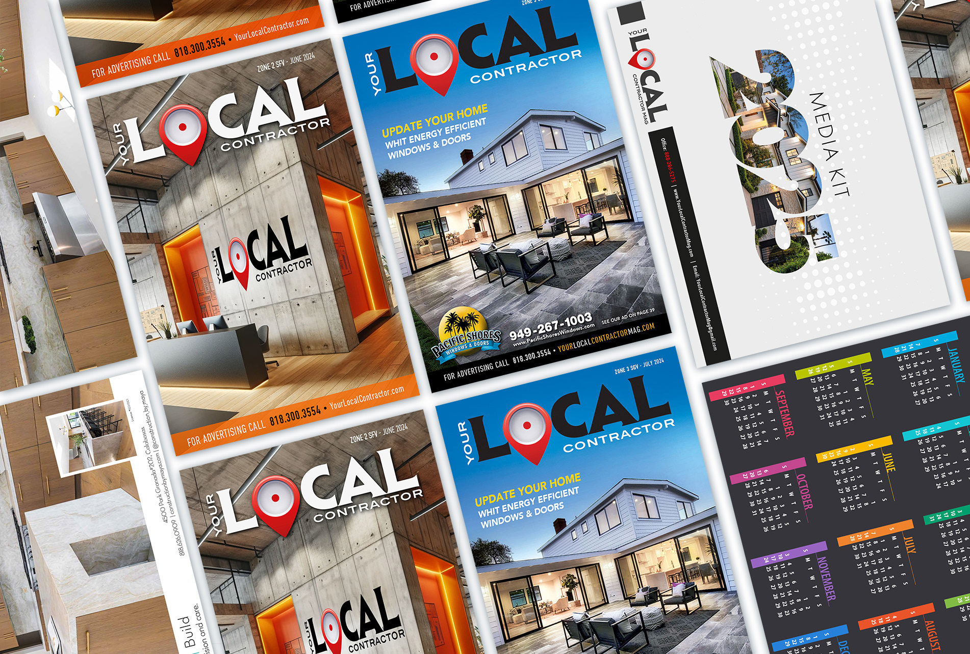 Magazine Covers & Media Kit