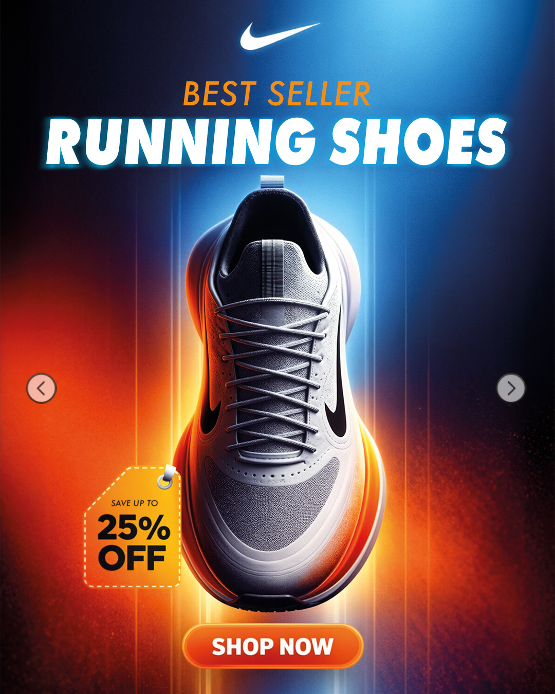 Nike Poster - Print and Digital Design 