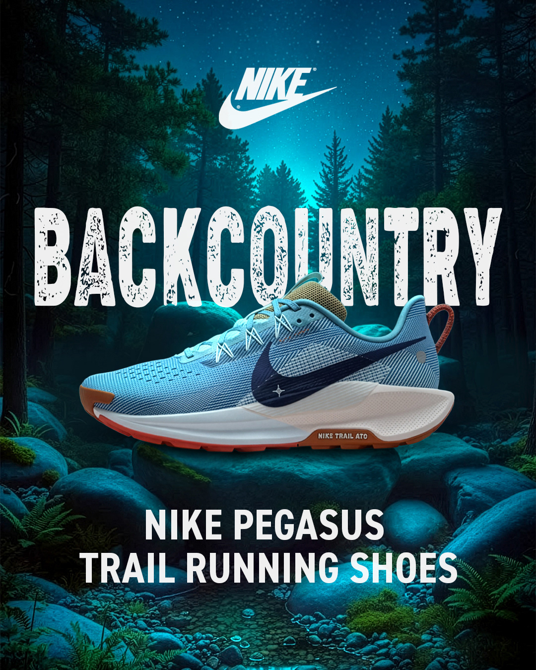 Nike Poster - Print and Digital Design 