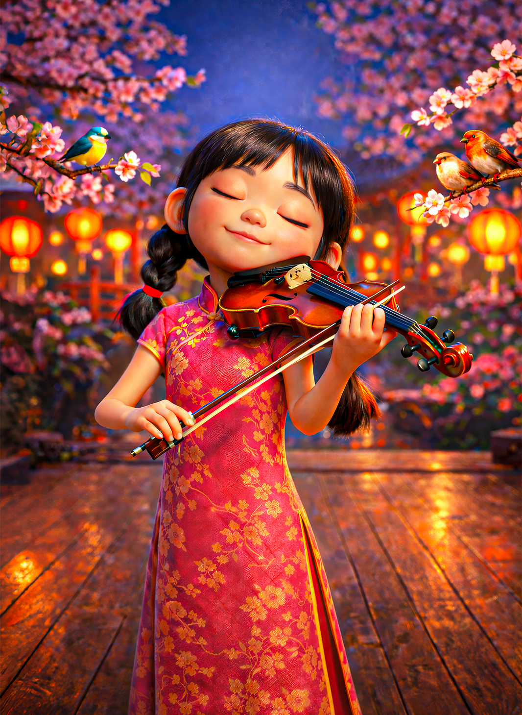 The Violinist - Children Book