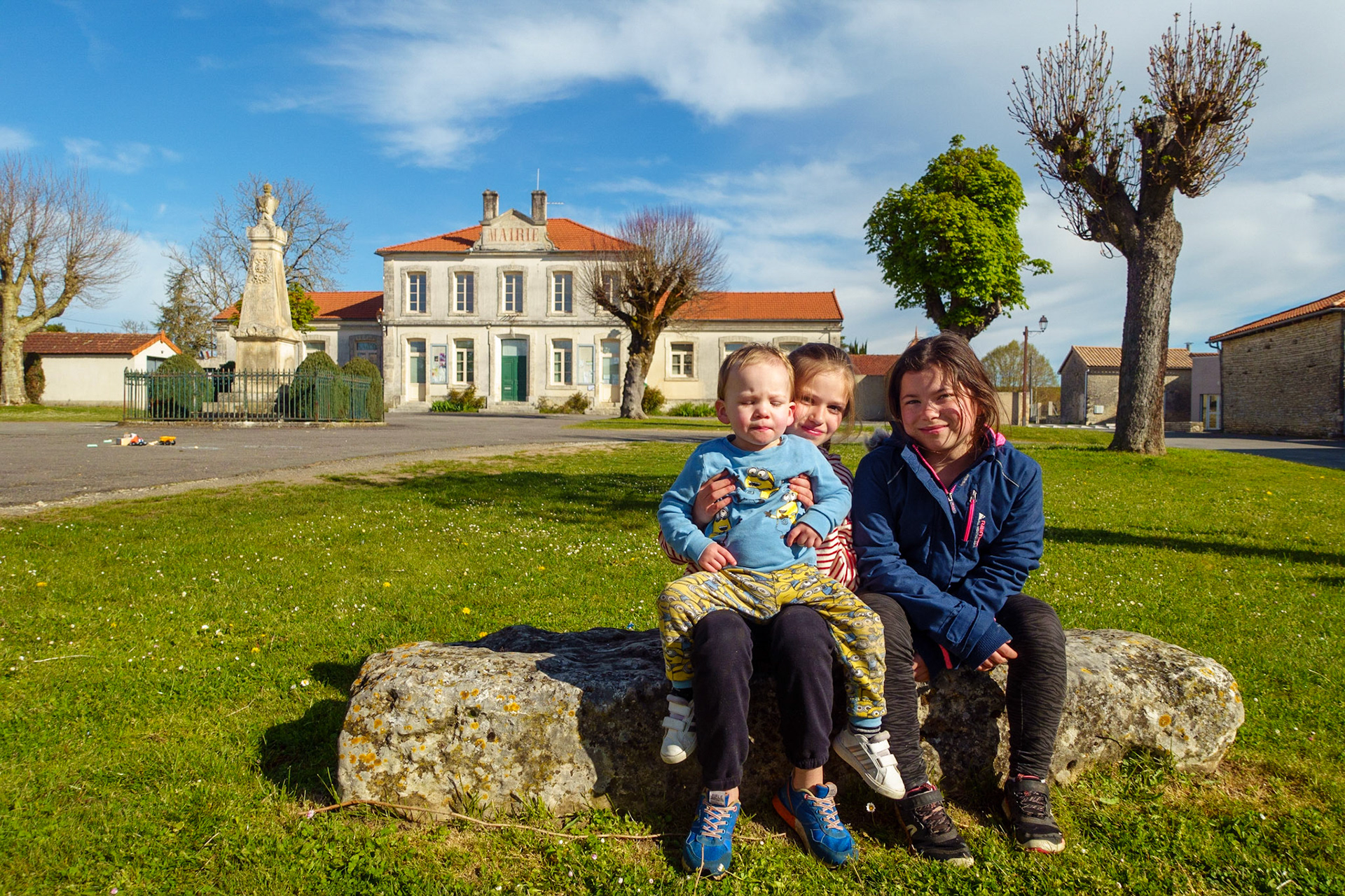 Kinderen op Frans platteland