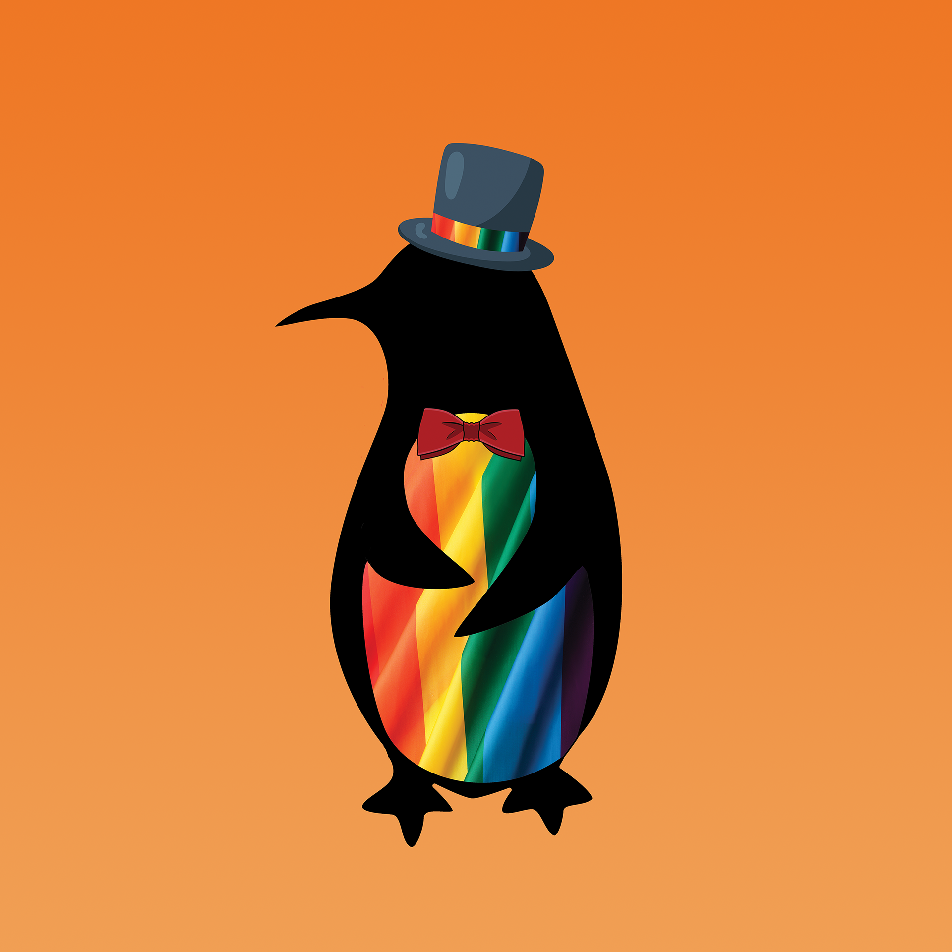 proud penguin