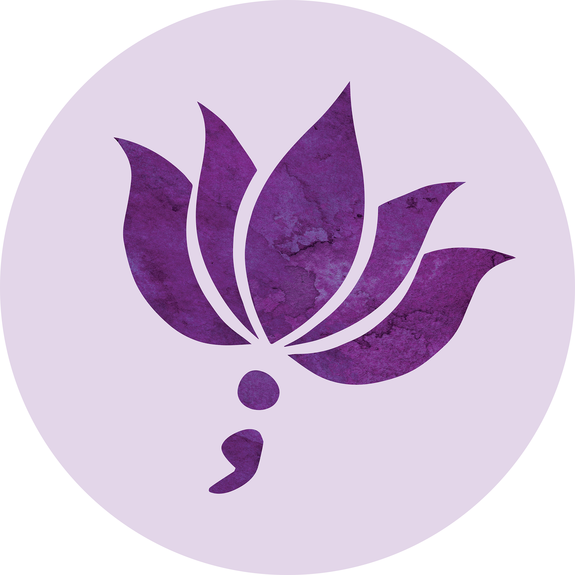 lotus flower semicolon