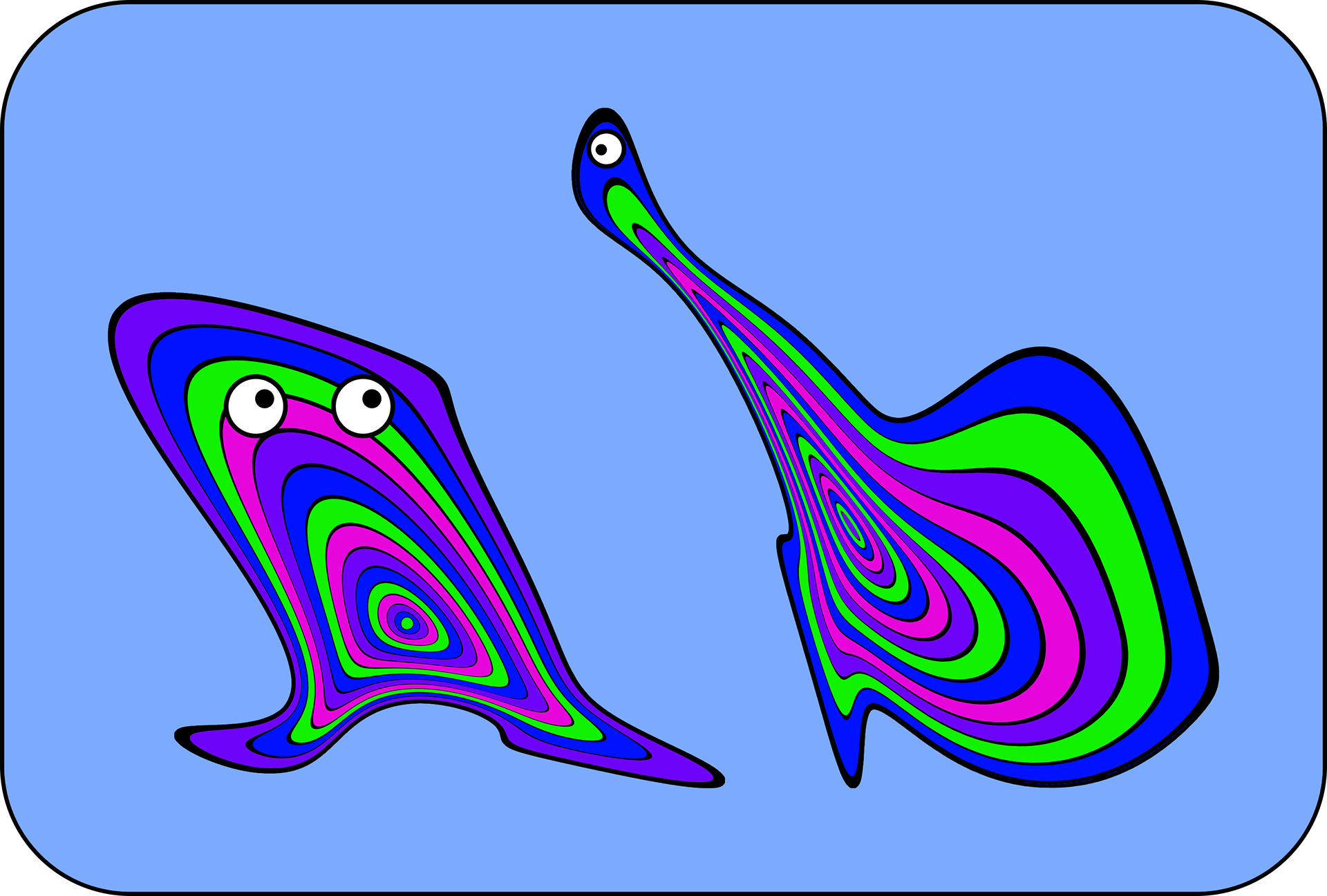colourful creatures I