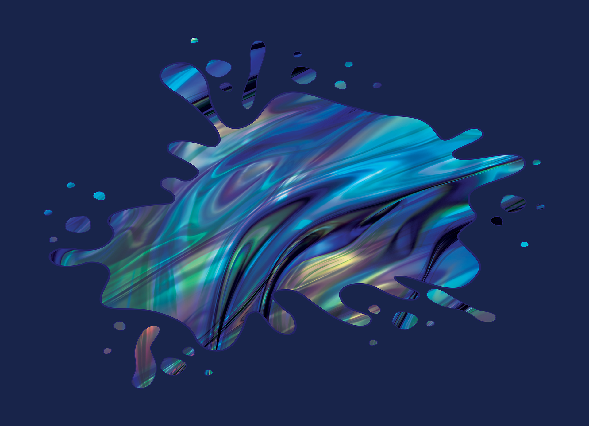 oyster shell splatter