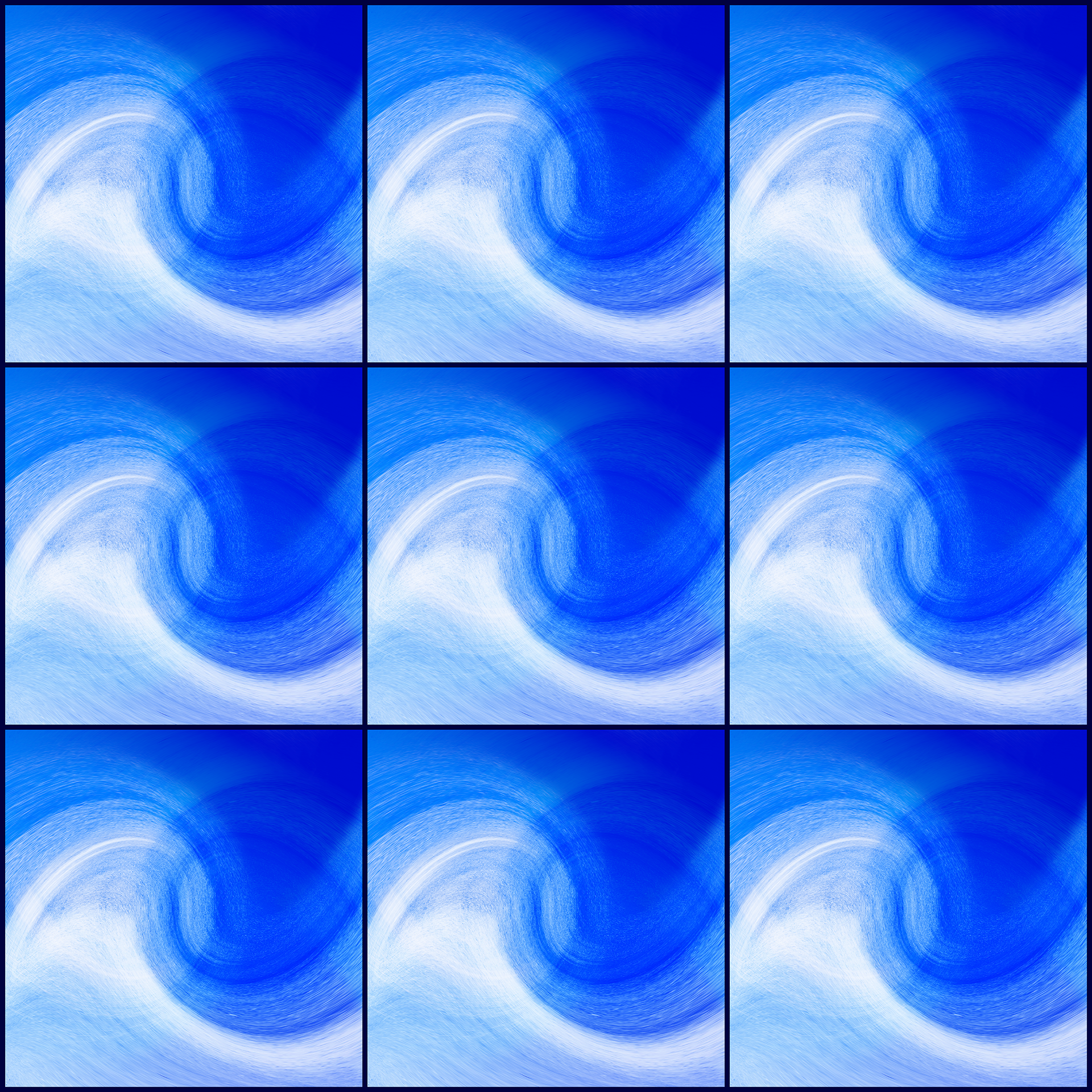 wavy squares