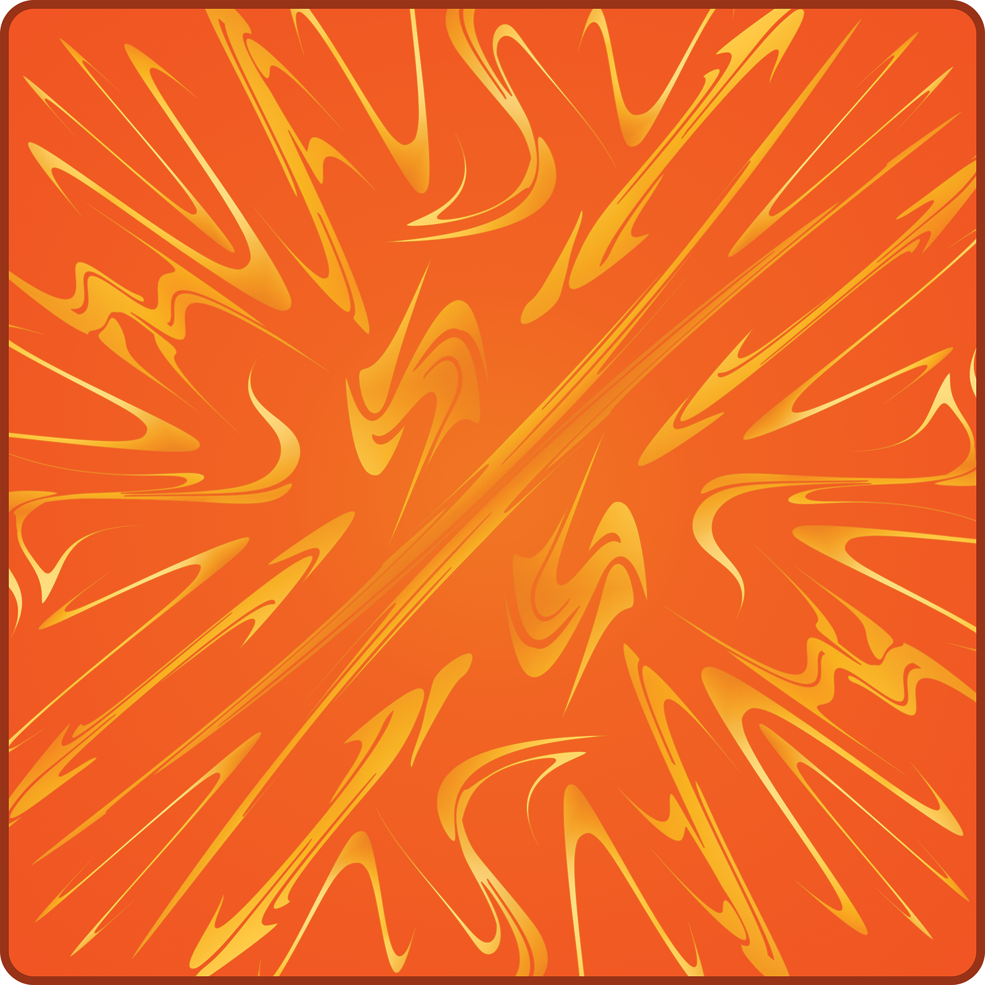 orange curves