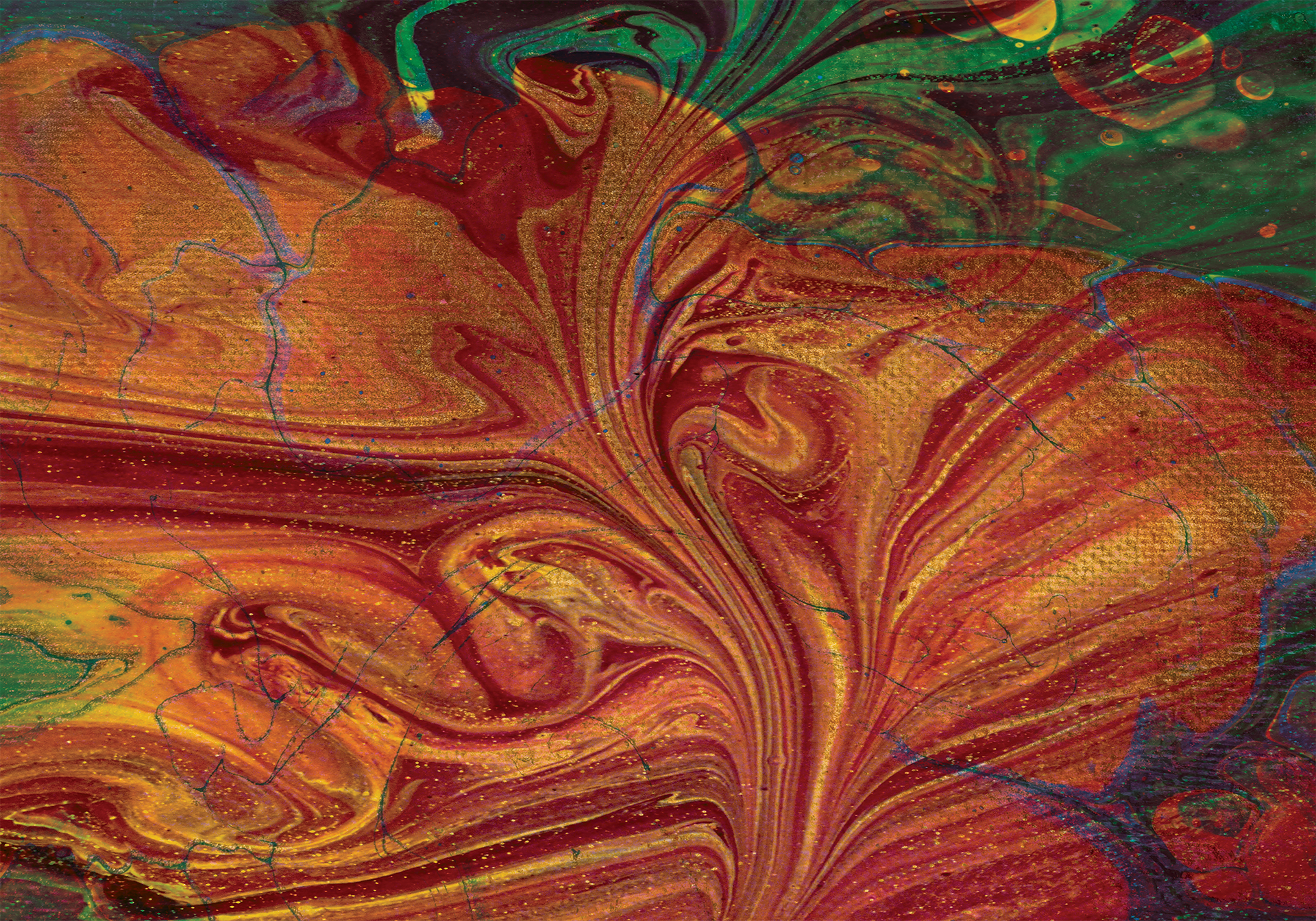 red swirl