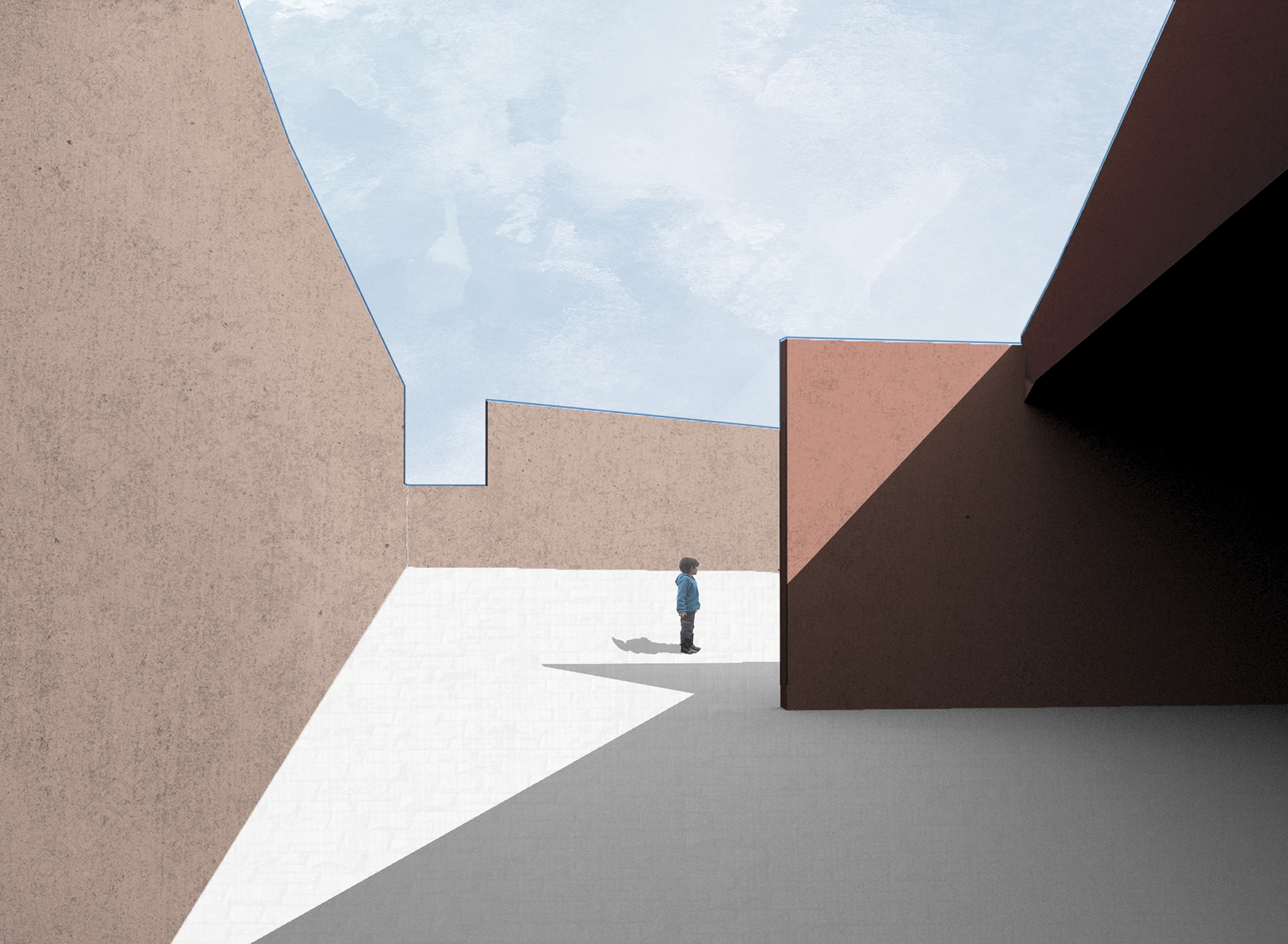 courtyard render