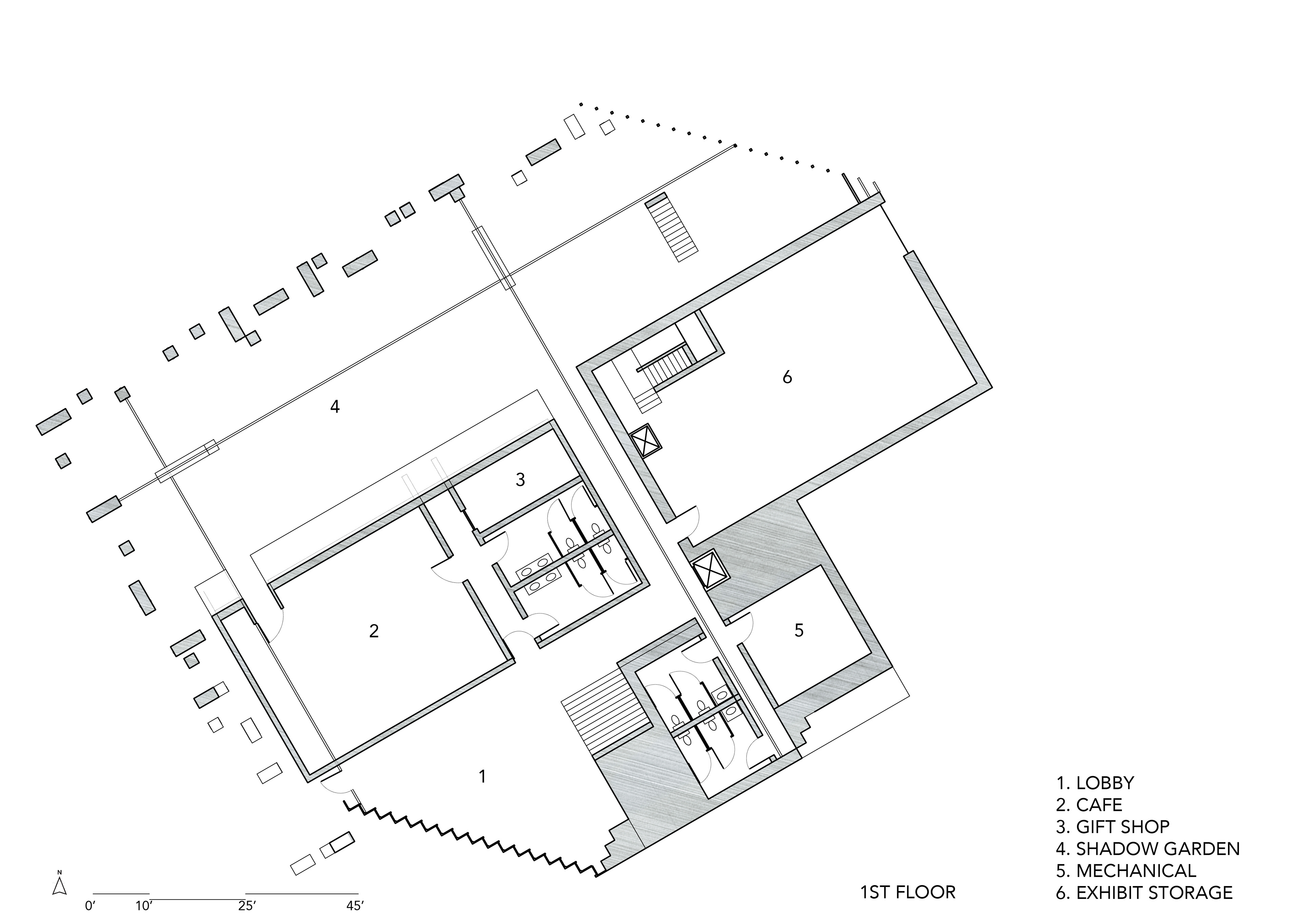 1st floor plan
