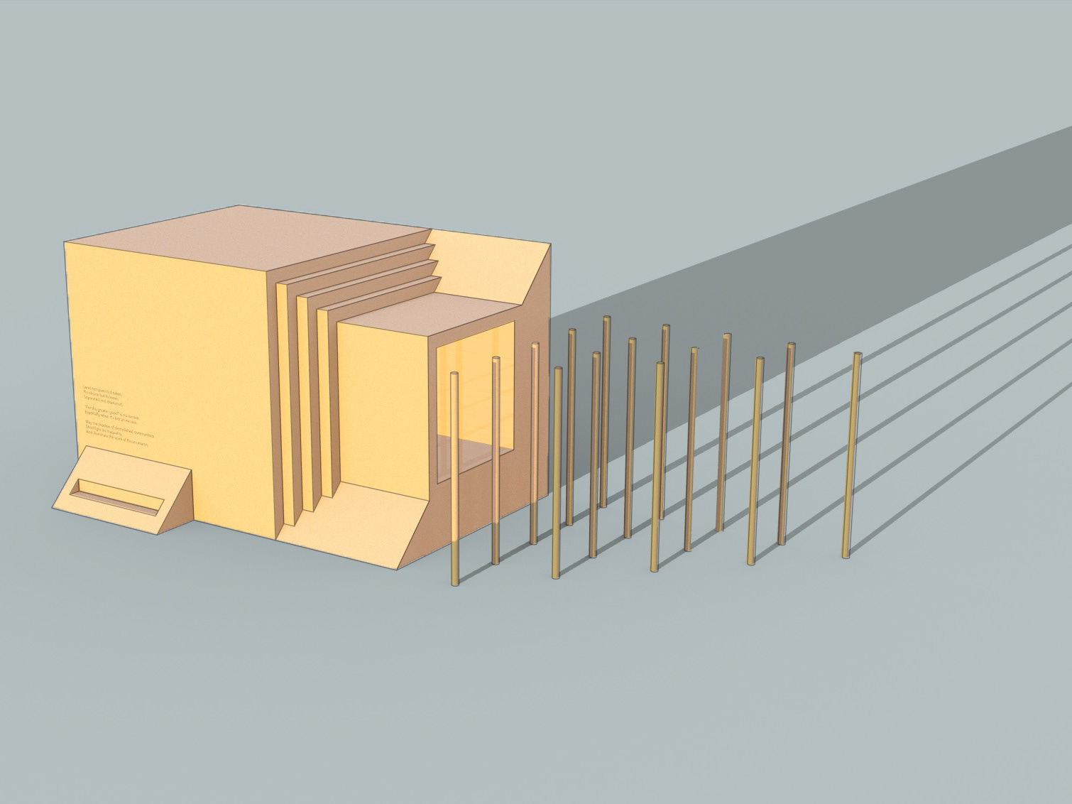 pavilion Rhino render