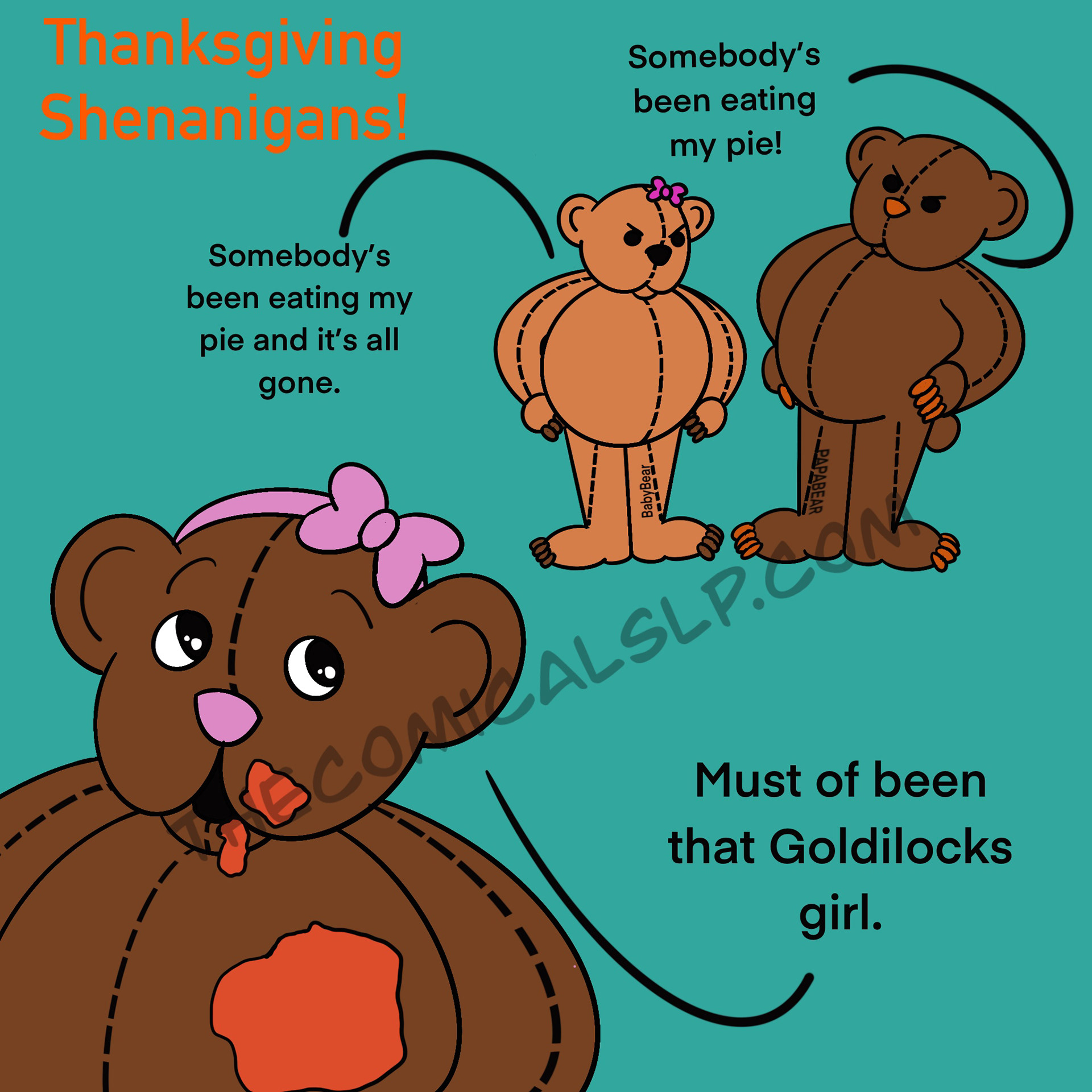 The Three Bears Comic