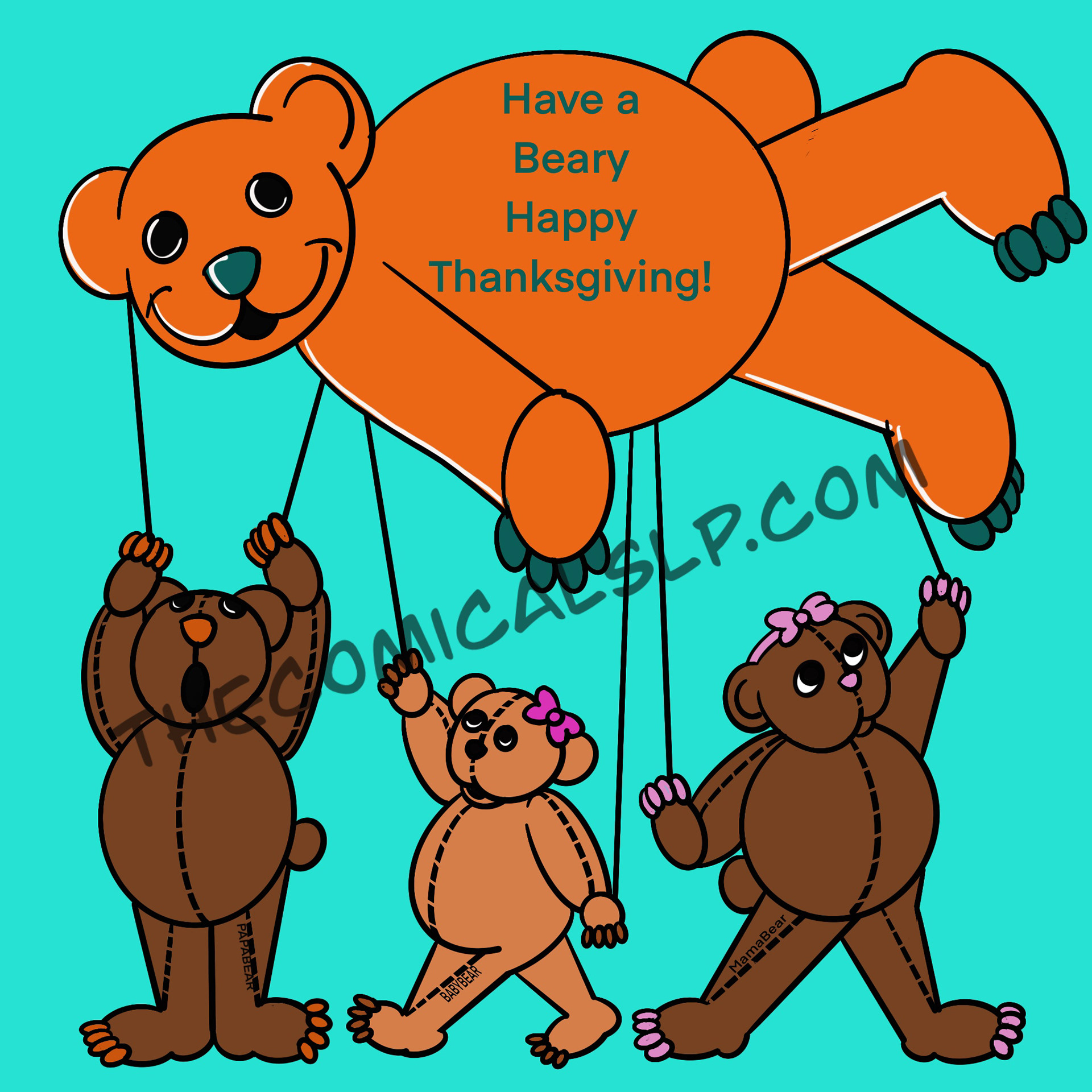 The Three Bears Comic