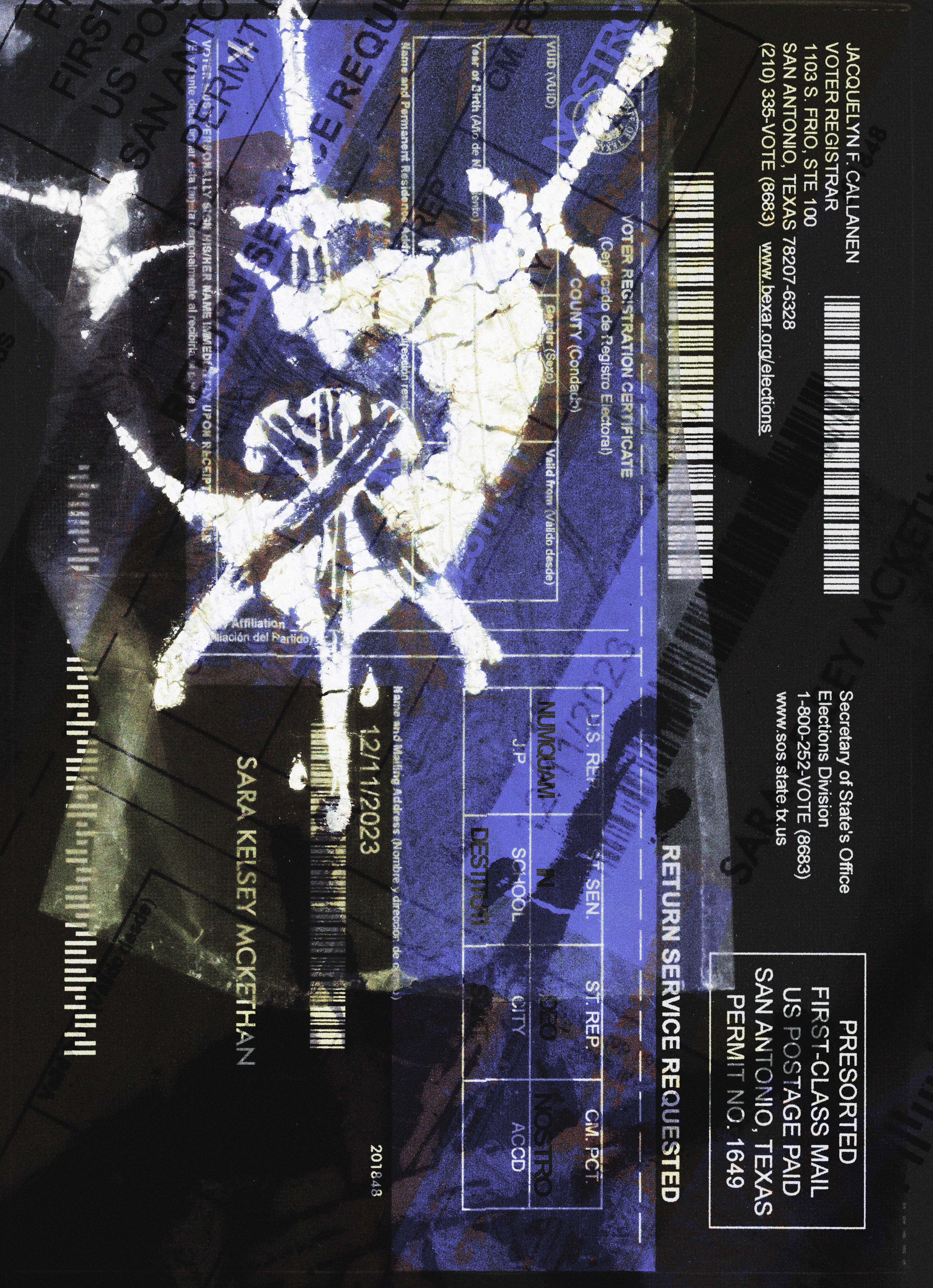 Death & Taxes | High Resolution Digital Scan Giclee Print on Fine Art Paper | 