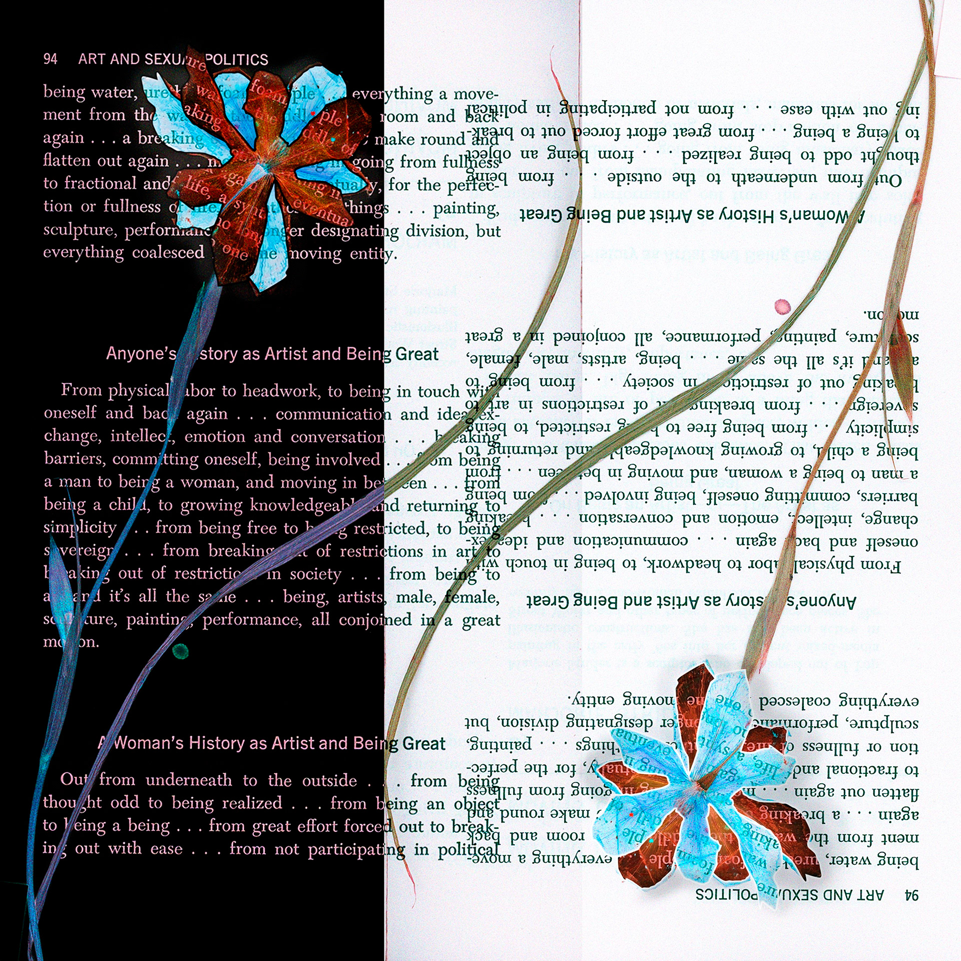 Art & Sexual Politics | High Resolution Digital Scan Giclee Print on Fine Art Paper | 12" x 12"