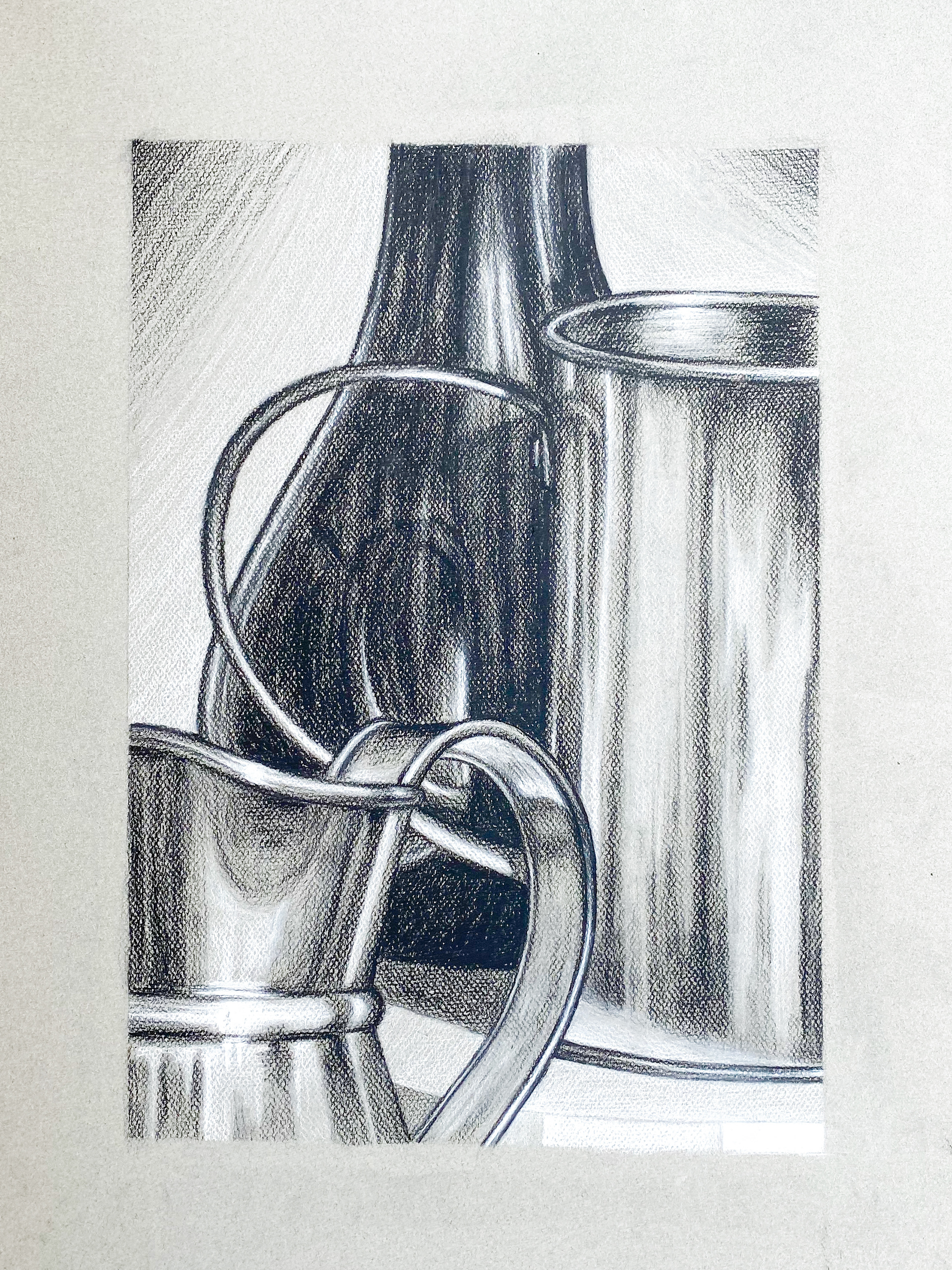 Charcoal Still Life
