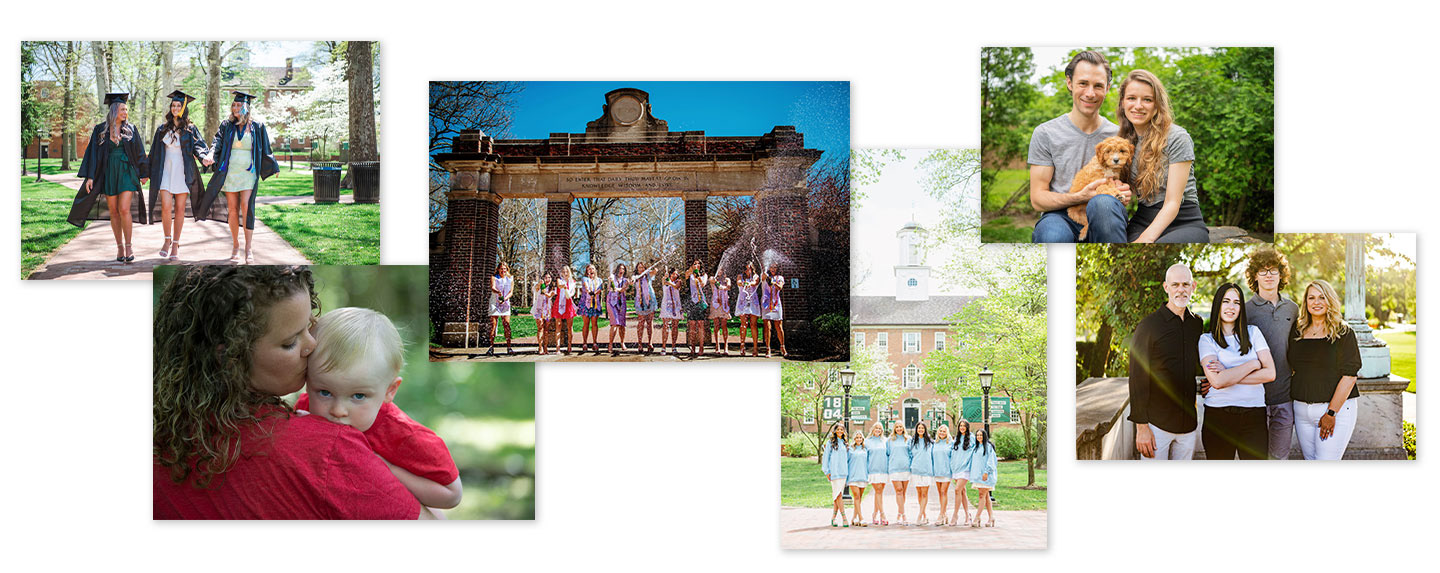 Group Portrait Session collage