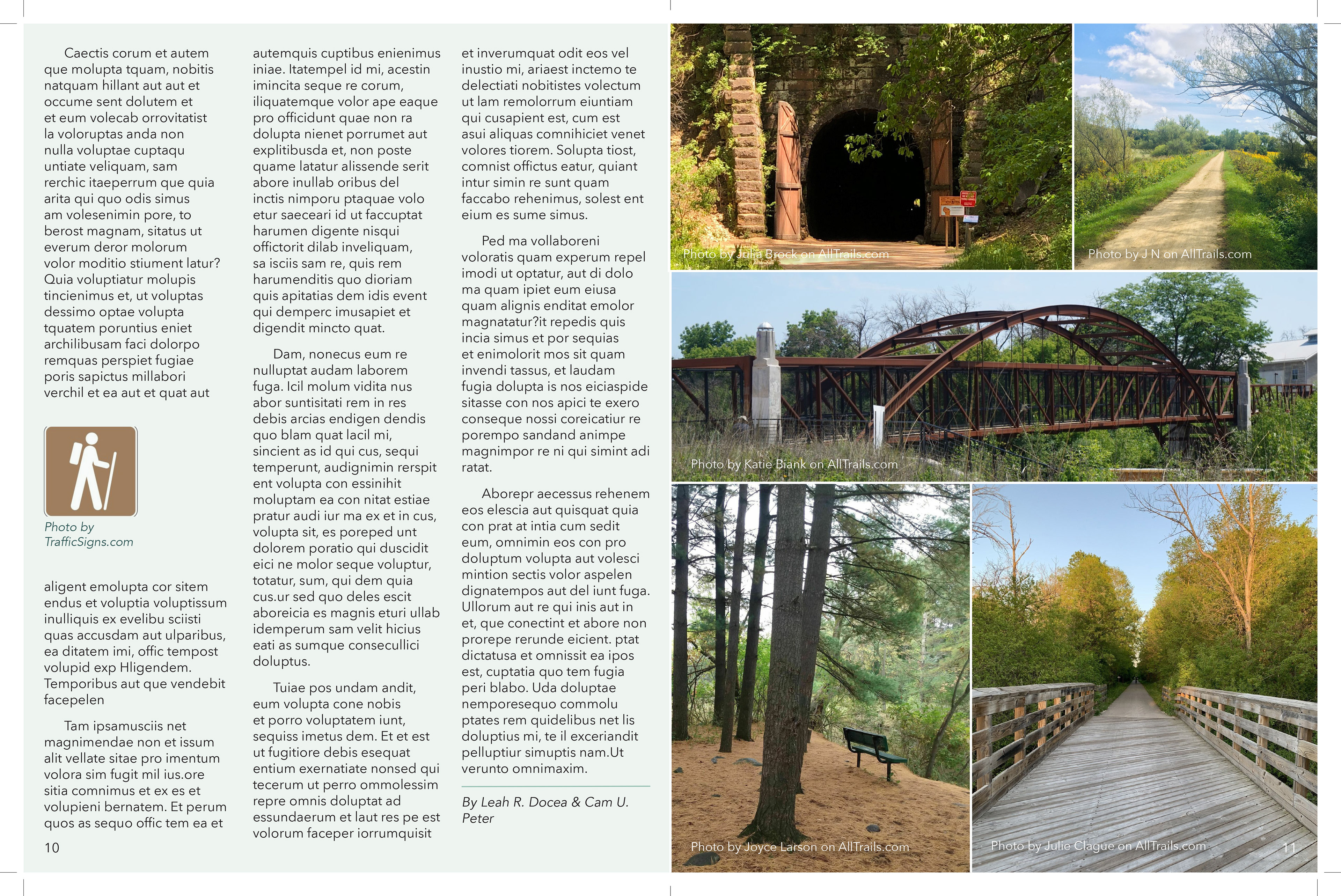 "Magazine Project - Exploring - Pages 10-11" (11/11/2021)