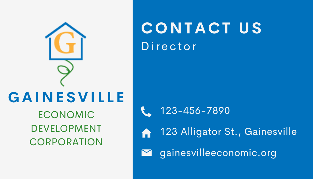 Business card with house logo