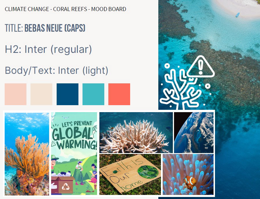 Climate Connections Mood Board