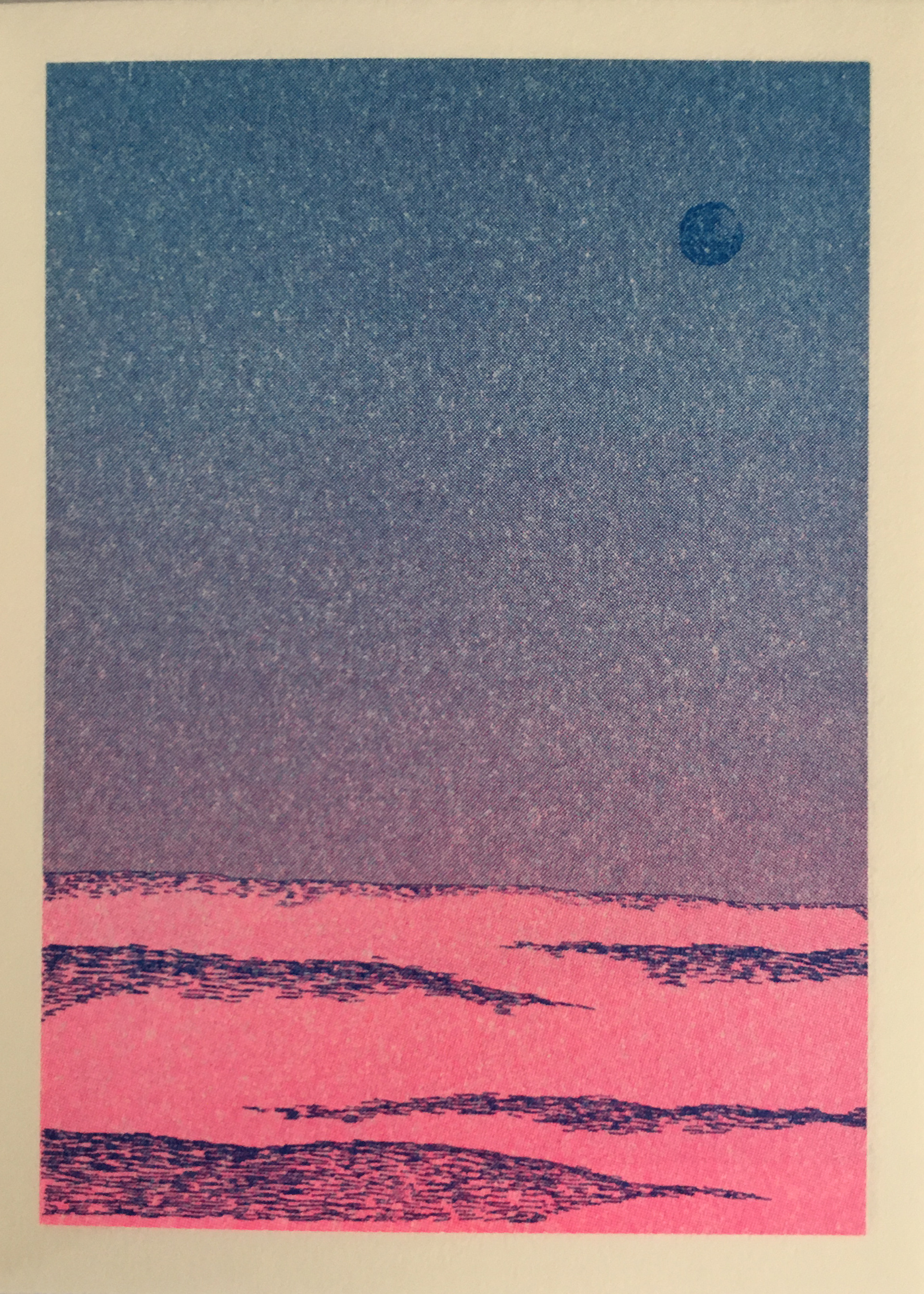 After the Pink Tsunami disaster, everything had disappeared and was covered with pink sand. All living creatures seemed to be extinct.