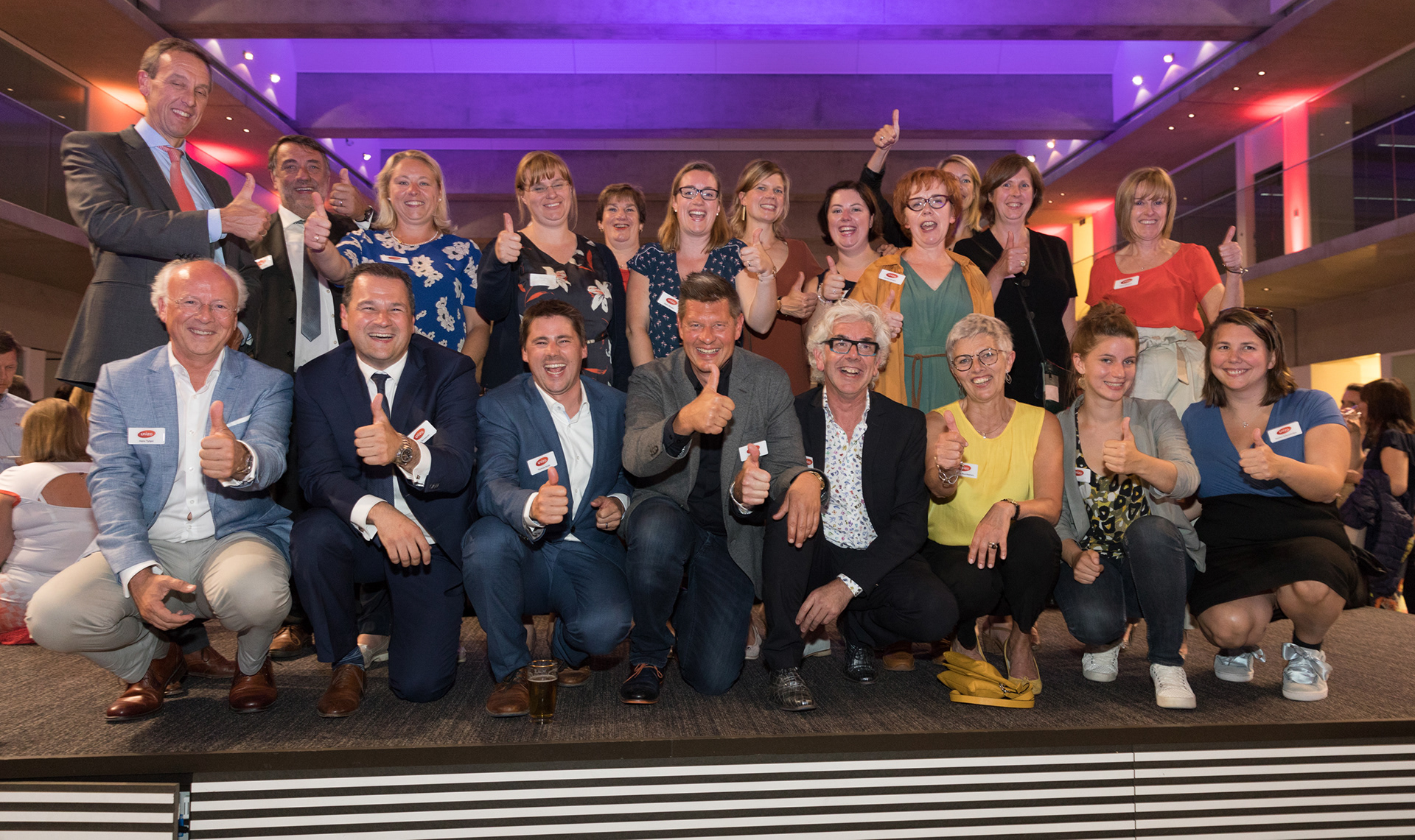 UNIZO Oost-Vlaanderen feest bij Willy Naessens