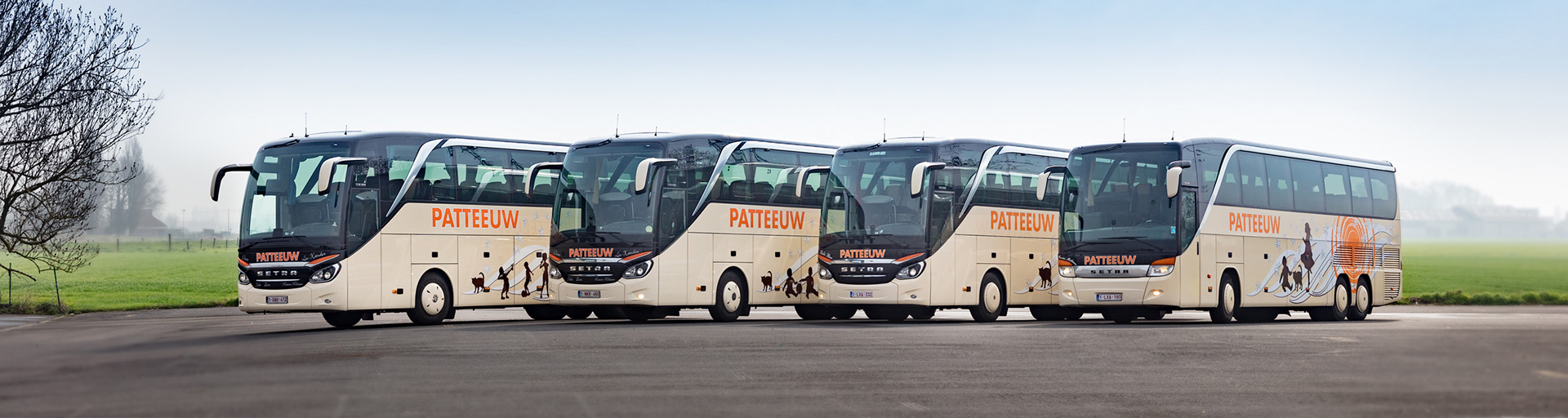 Patteeuw autocars en reizen | Reportage fotografie i.o.v. EvoBus Belgium