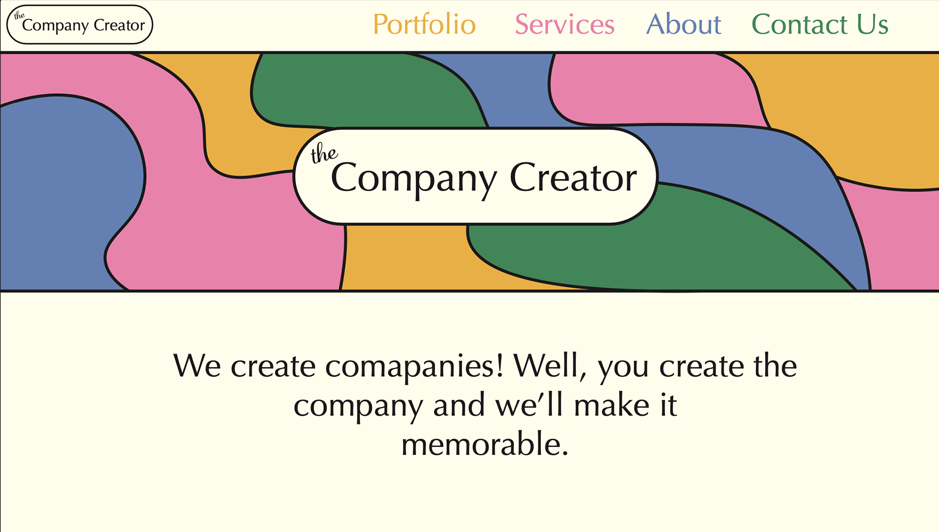 Website - Landing Page