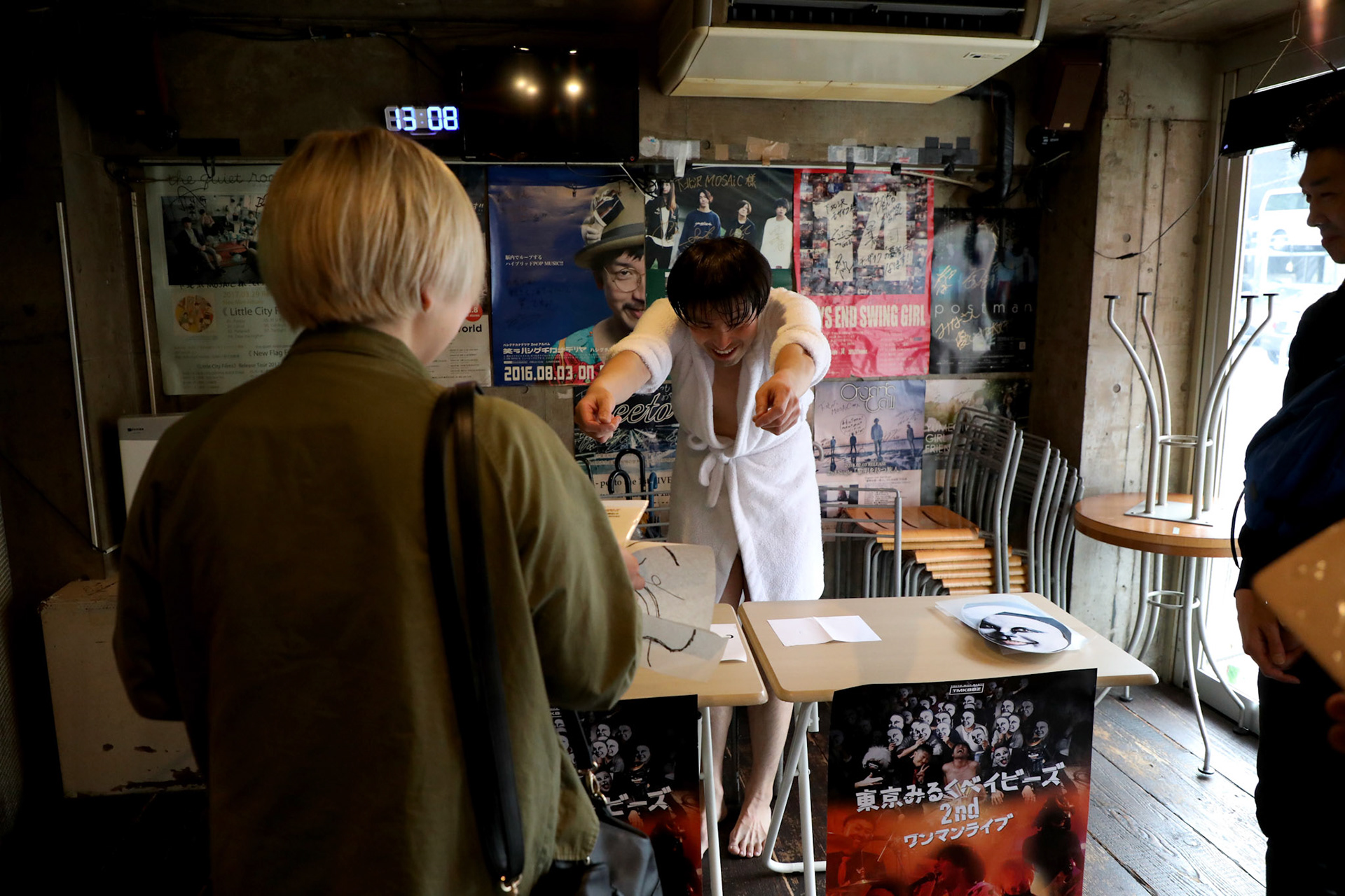 ライブ後の物販