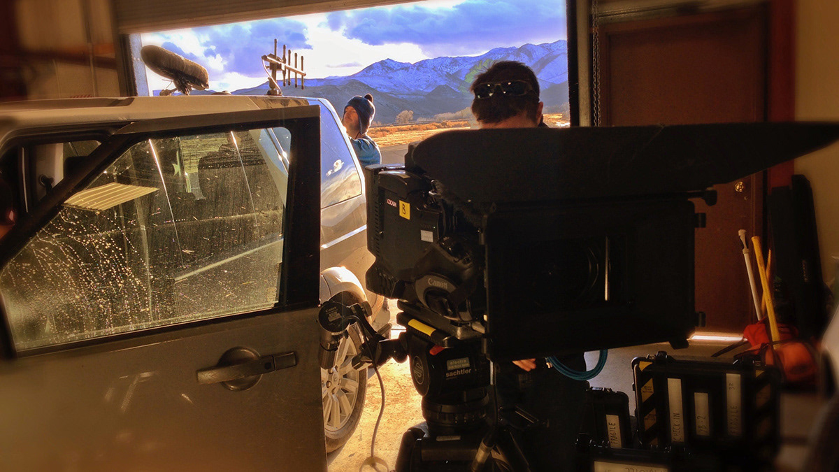 Prepping for Principal Photography, Nevada desert, US.