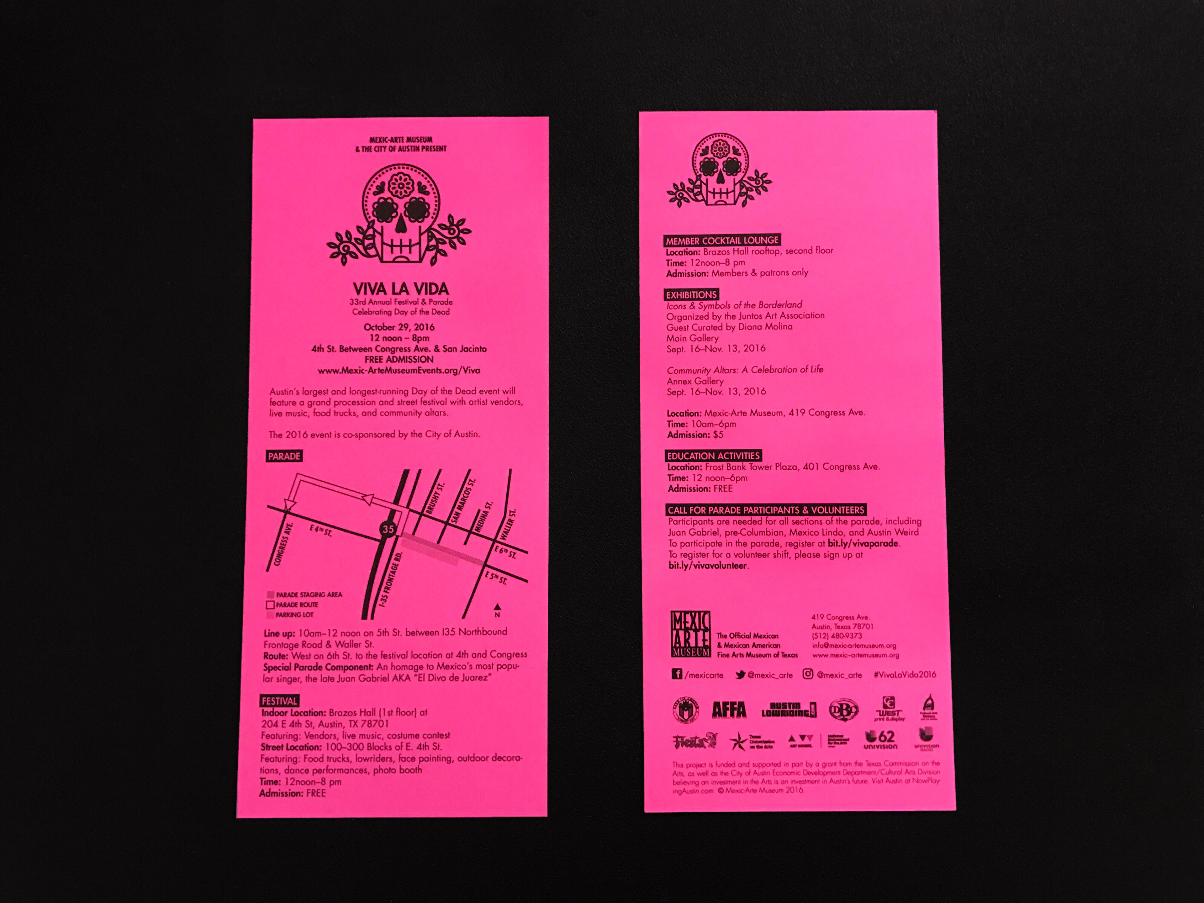 Rack cards
