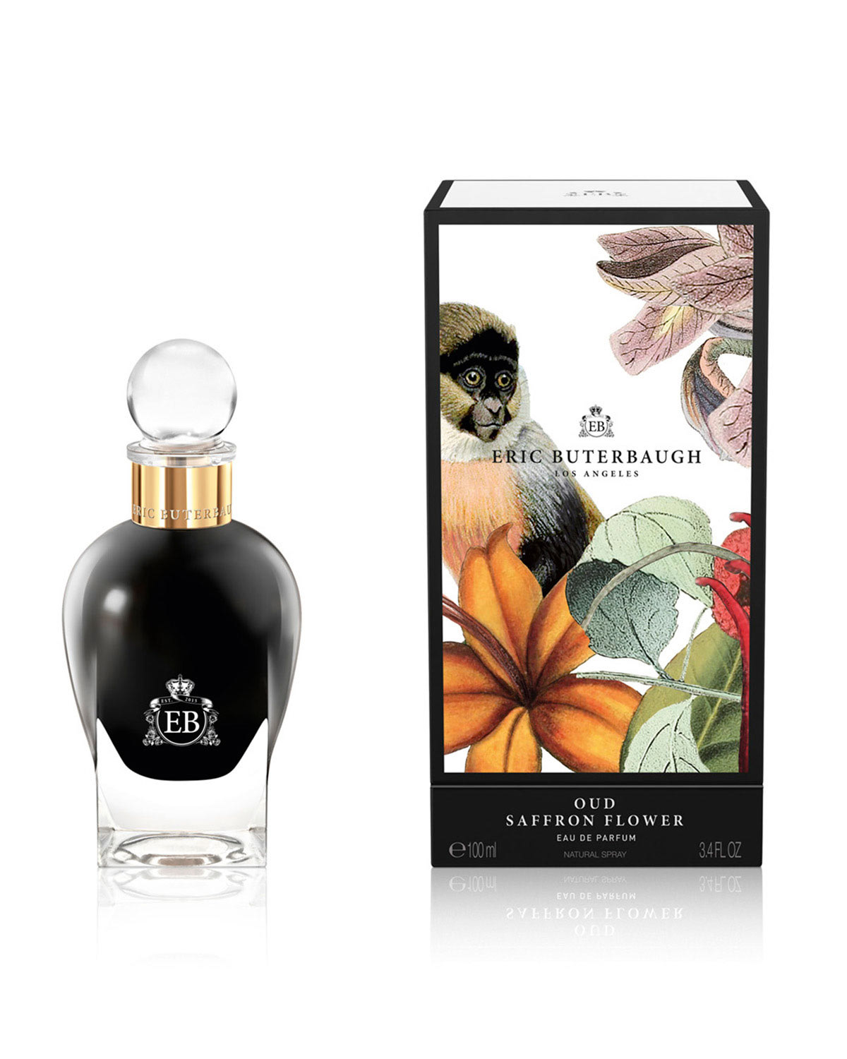Oud floral line packaging, Photography by Puig
