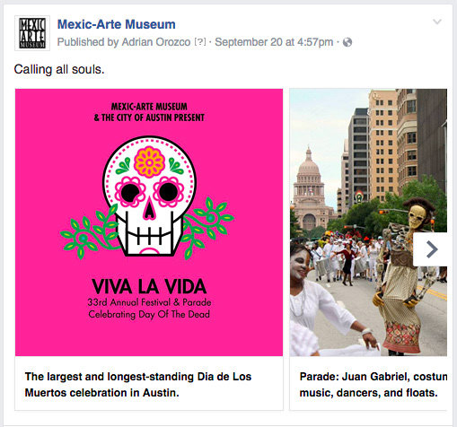 Facebook ad