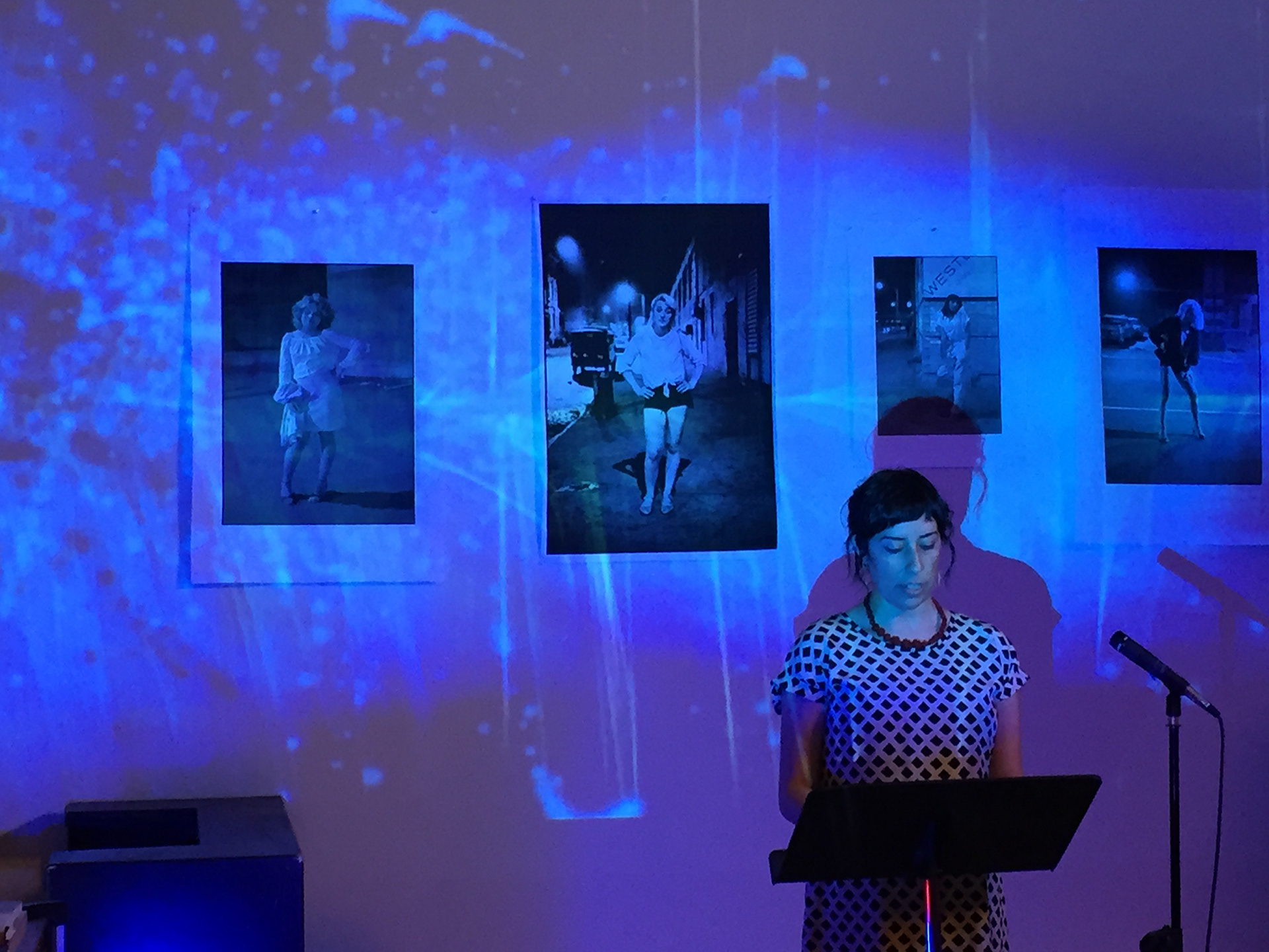 Poetry reading at Bureau of General Services - Queer Division, New York, 2014