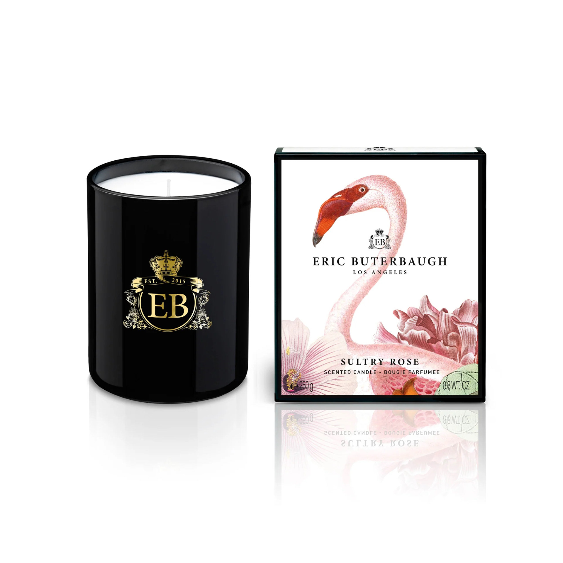 Sultry Rose candle, Photo by Puig