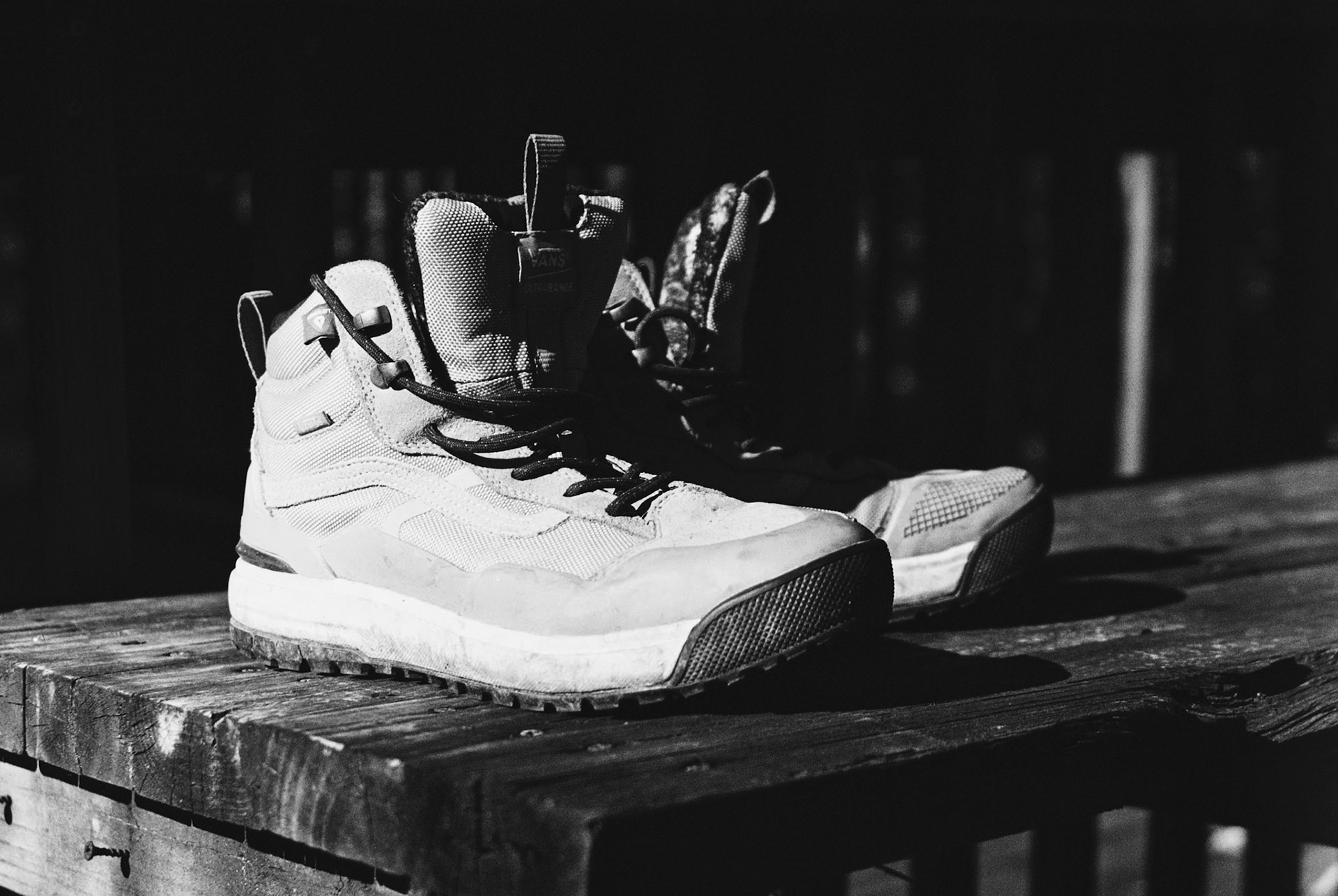 35mm capture of the Vans Ultrarange MTE hiking boots
