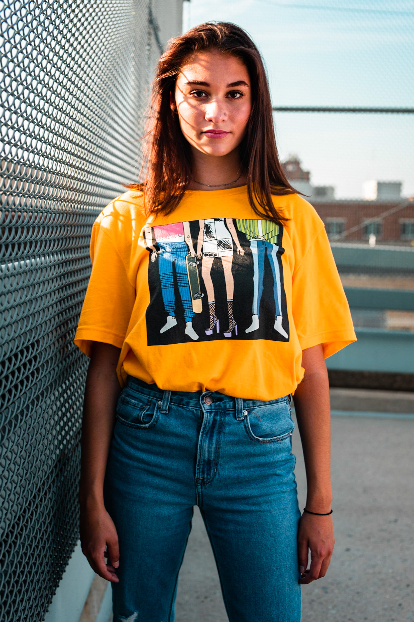 Piper for the Iveyy clothing brand campaign on mental health awareness.