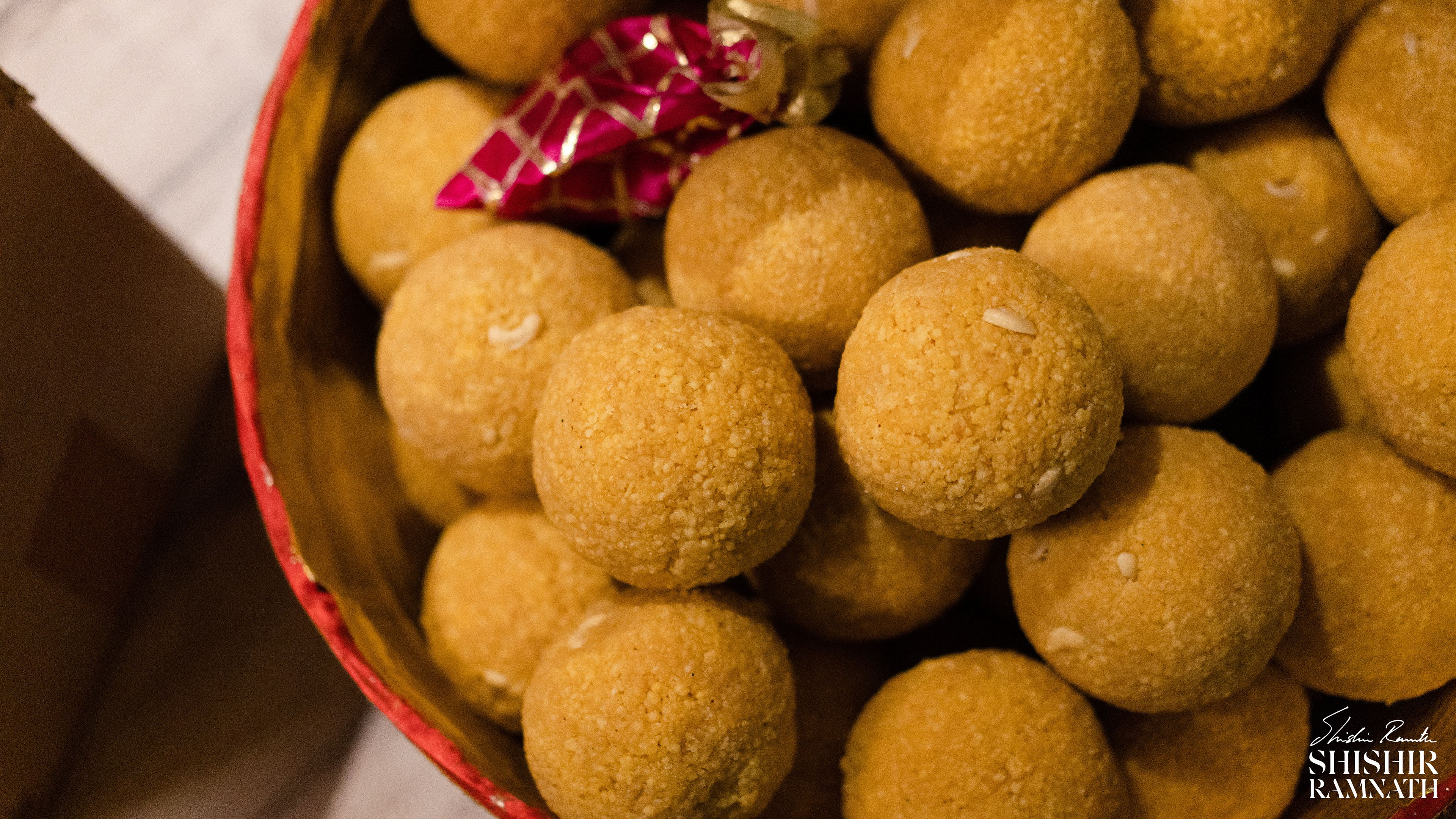 ladoos an indian delicacy at a mehndi event before the wedding