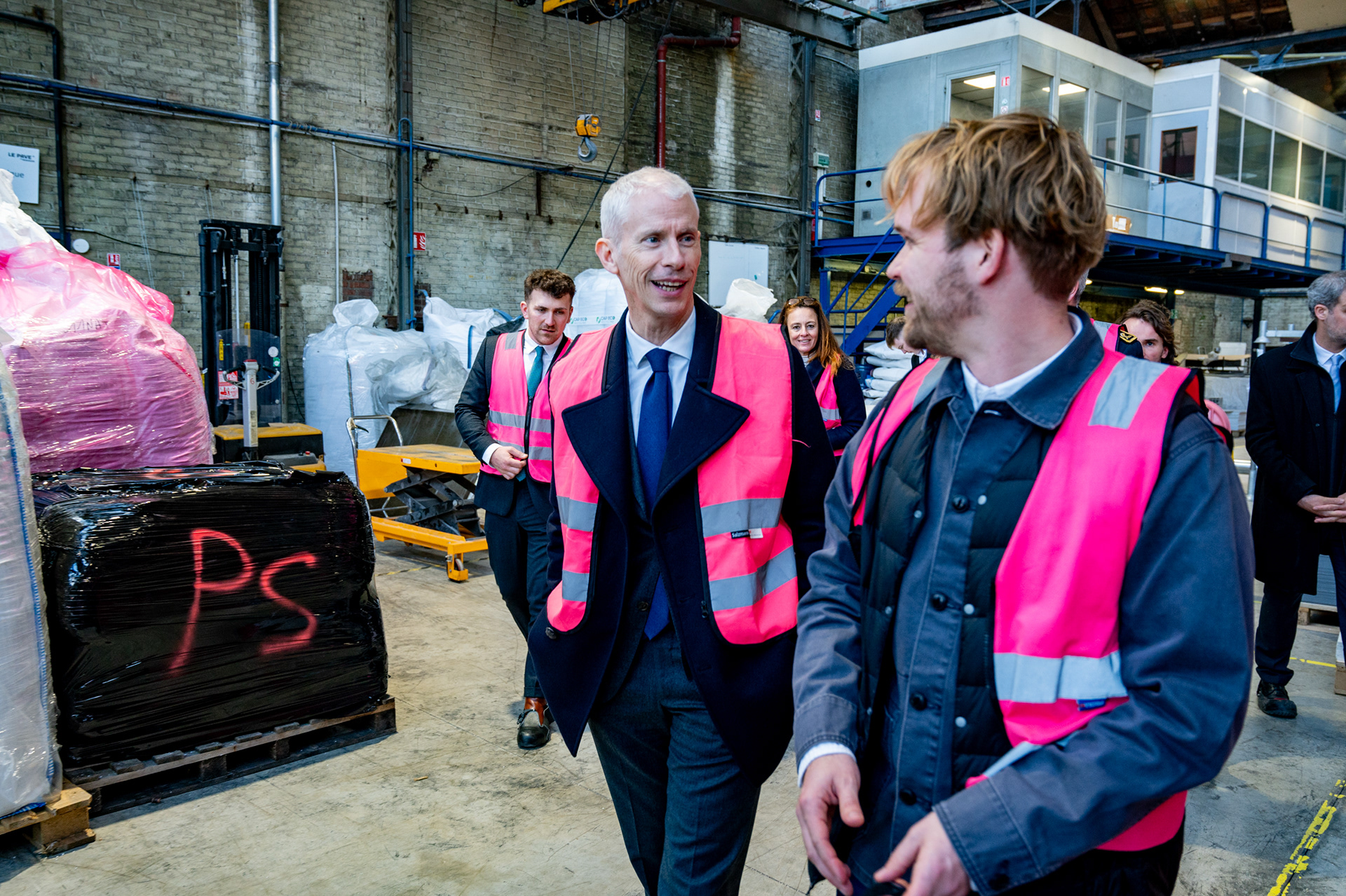 Visite Ministre Commerce Ext Franck Riester