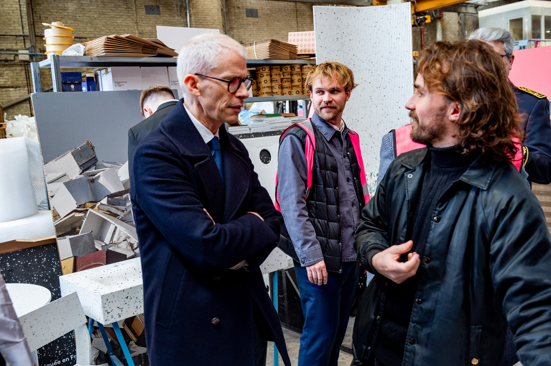 Visite Ministre Commerce Ext Franck Riester