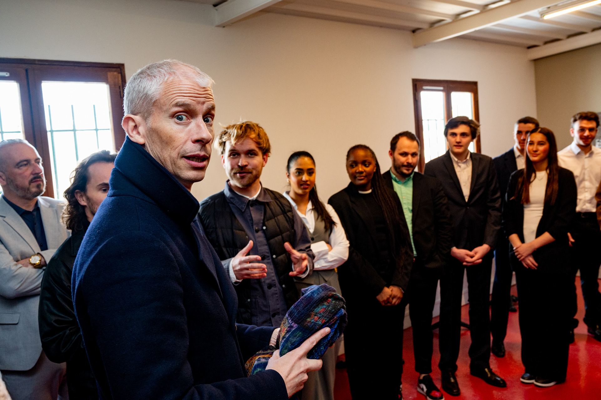 Visite Ministre Commerce Ext Franck Riester