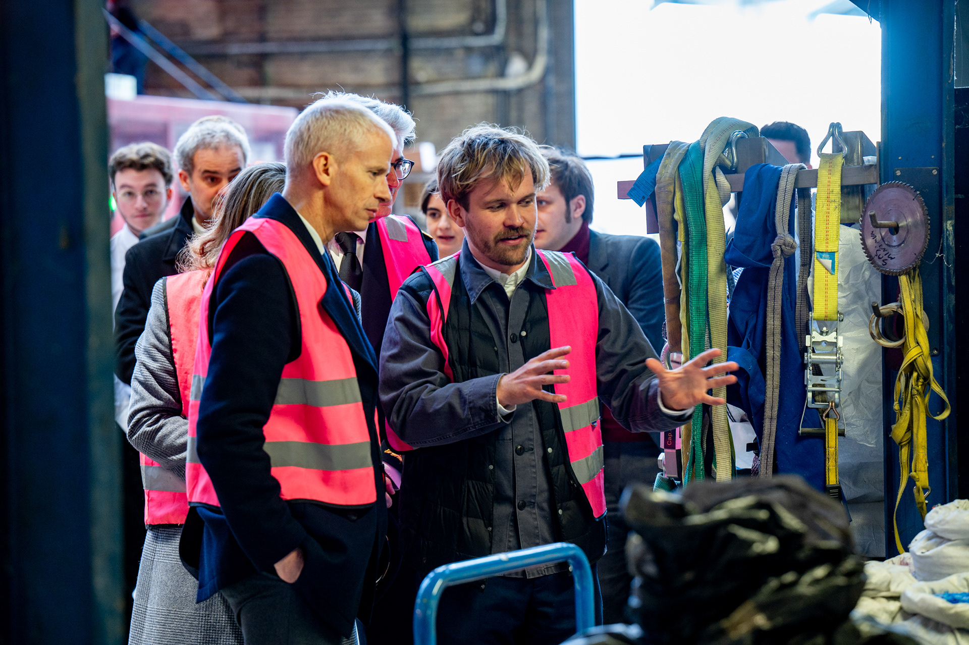 Visite Ministre Commerce Ext Franck Riester