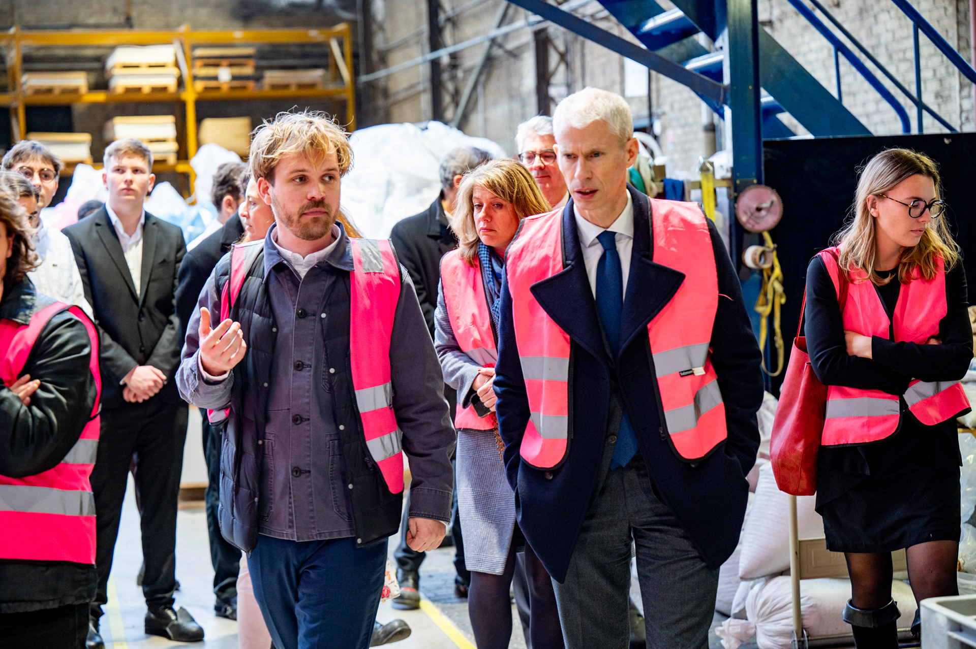 Visite Ministre Commerce Ext Franck Riester