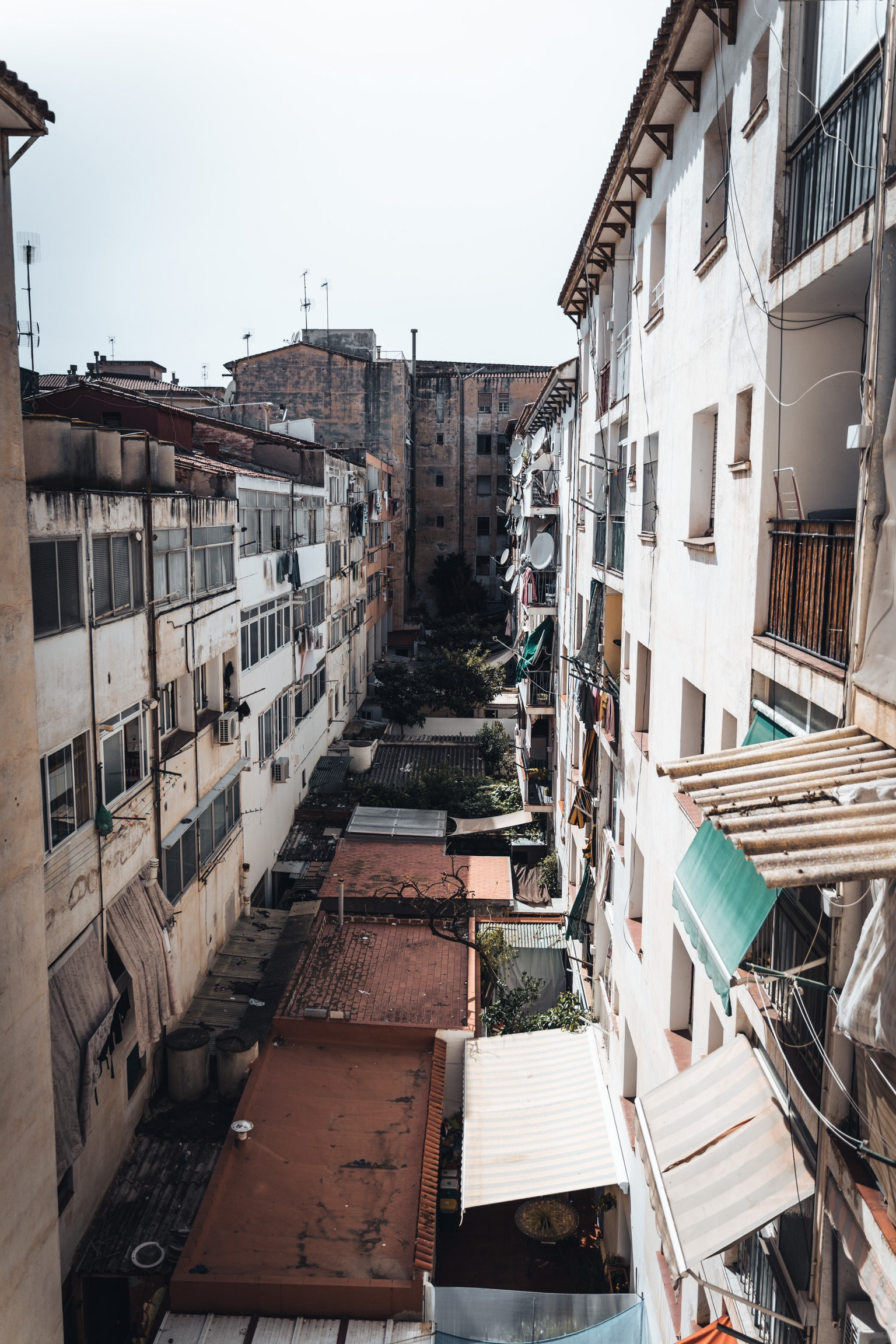 View from AirBnB, Spain